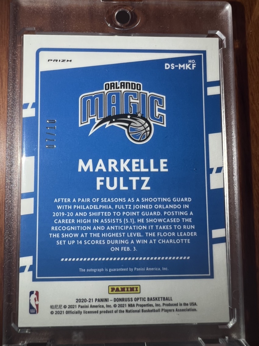 Donruss Markelle Fultz