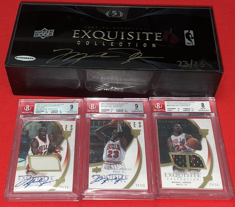 Upper Deck Exquisite Collection Michael Jordan