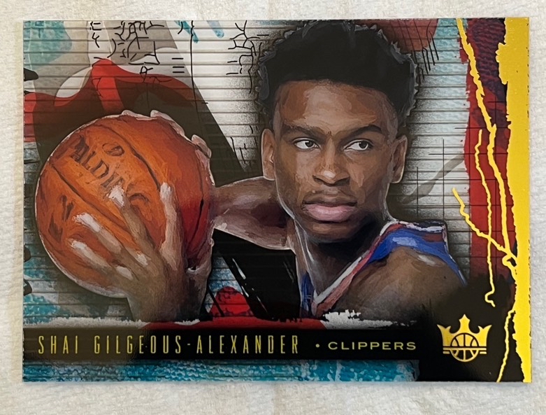 Panini Court Kings Shai Gilgeous Alexander Rc Sga