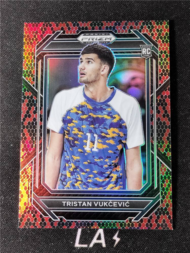 La Panini Prizm Draft Picks Tristan Vukcevic Rc