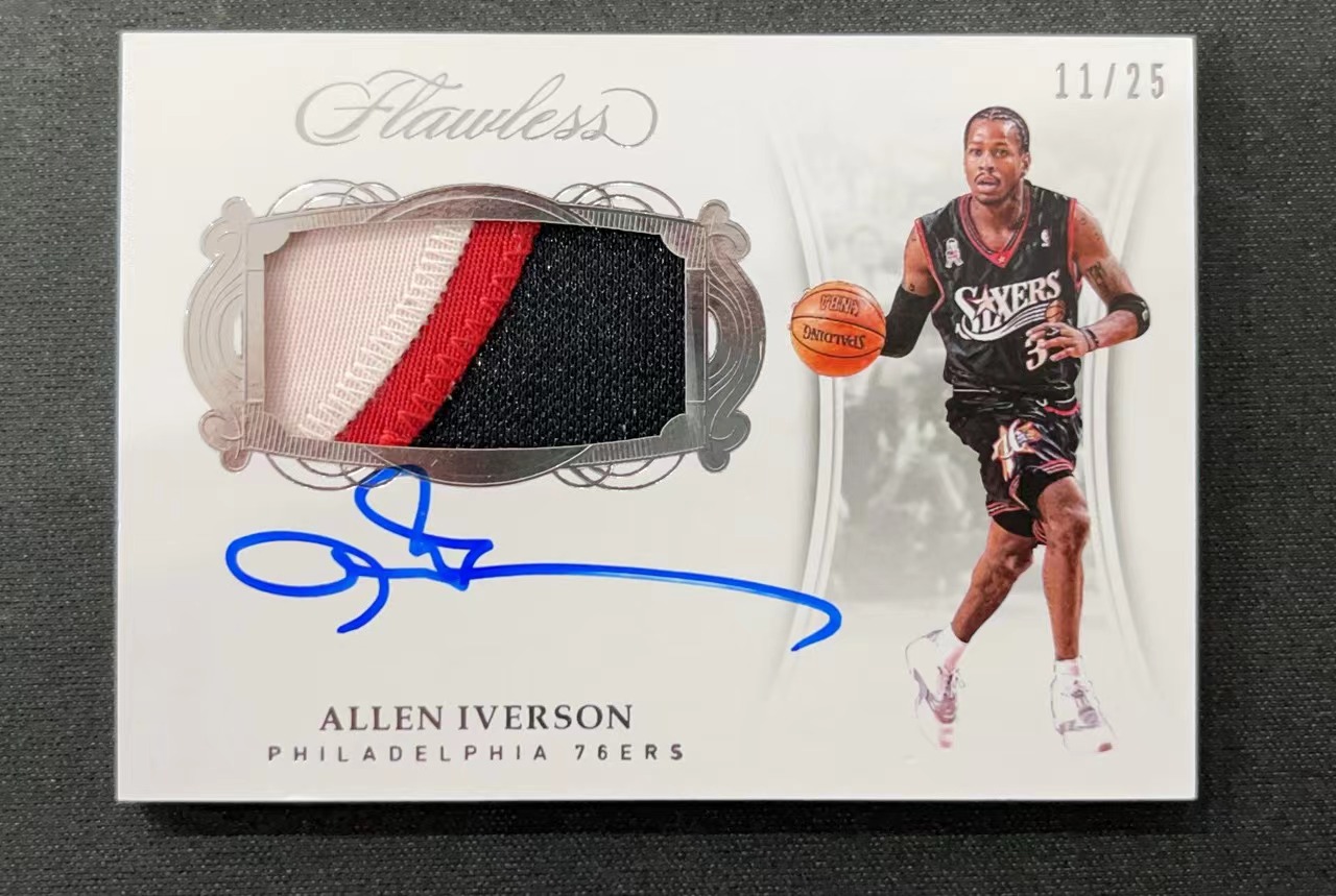 Panini Flawless Allen Iverson Ai