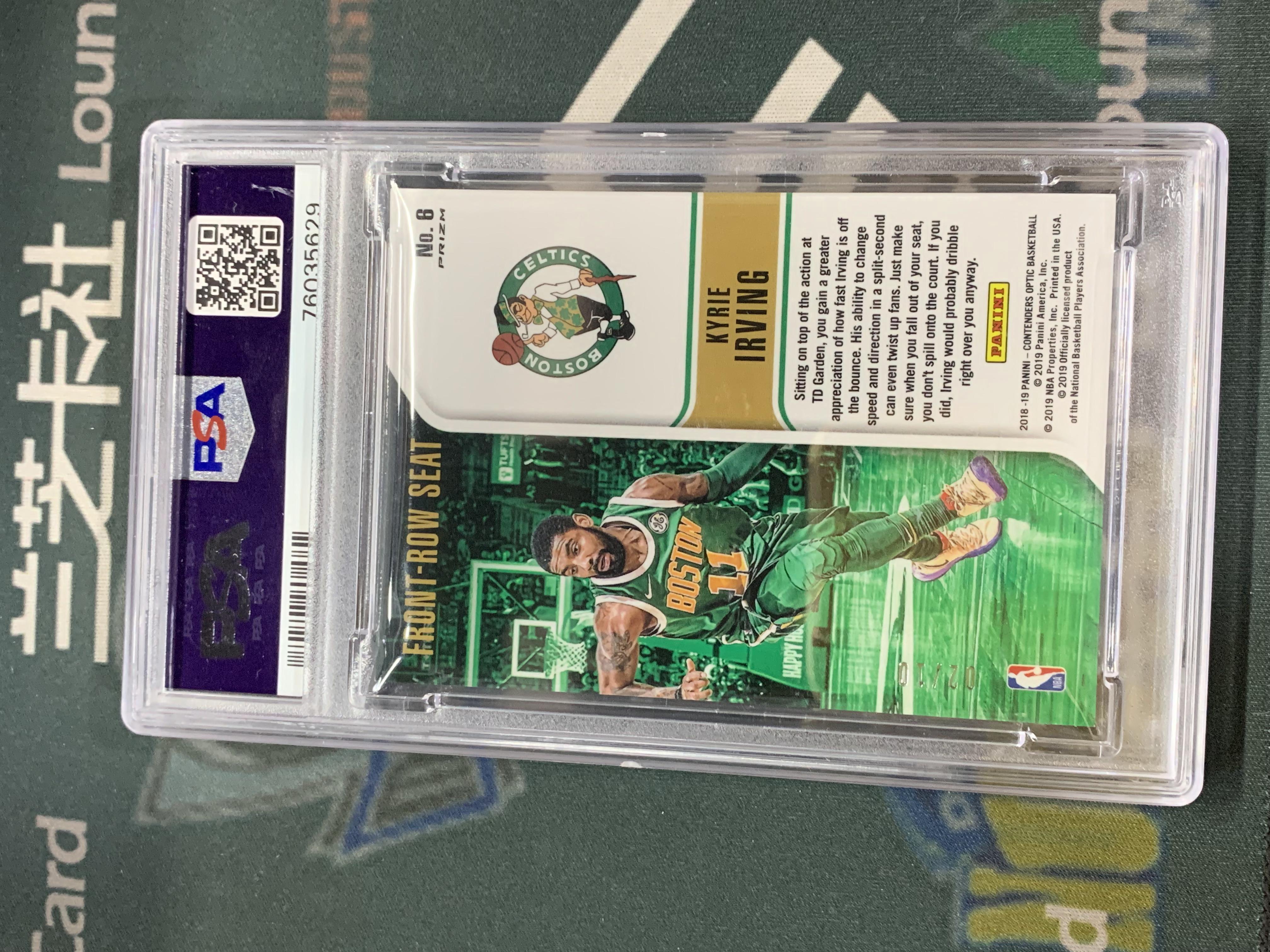 2018 19 Panini Contenders Optic Kyrie Irving LZK ZYH球票 OP系列 凯尔特人 凯瑞欧文