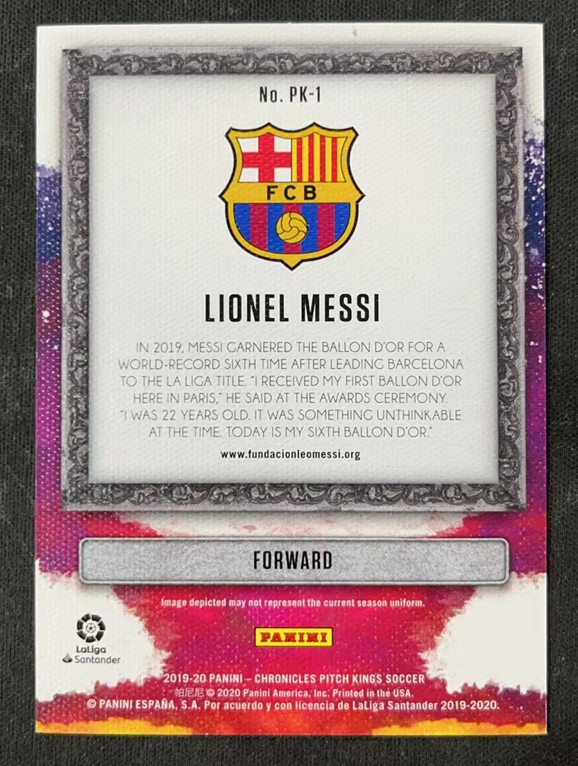 Panini Chronicles Lionel Messi