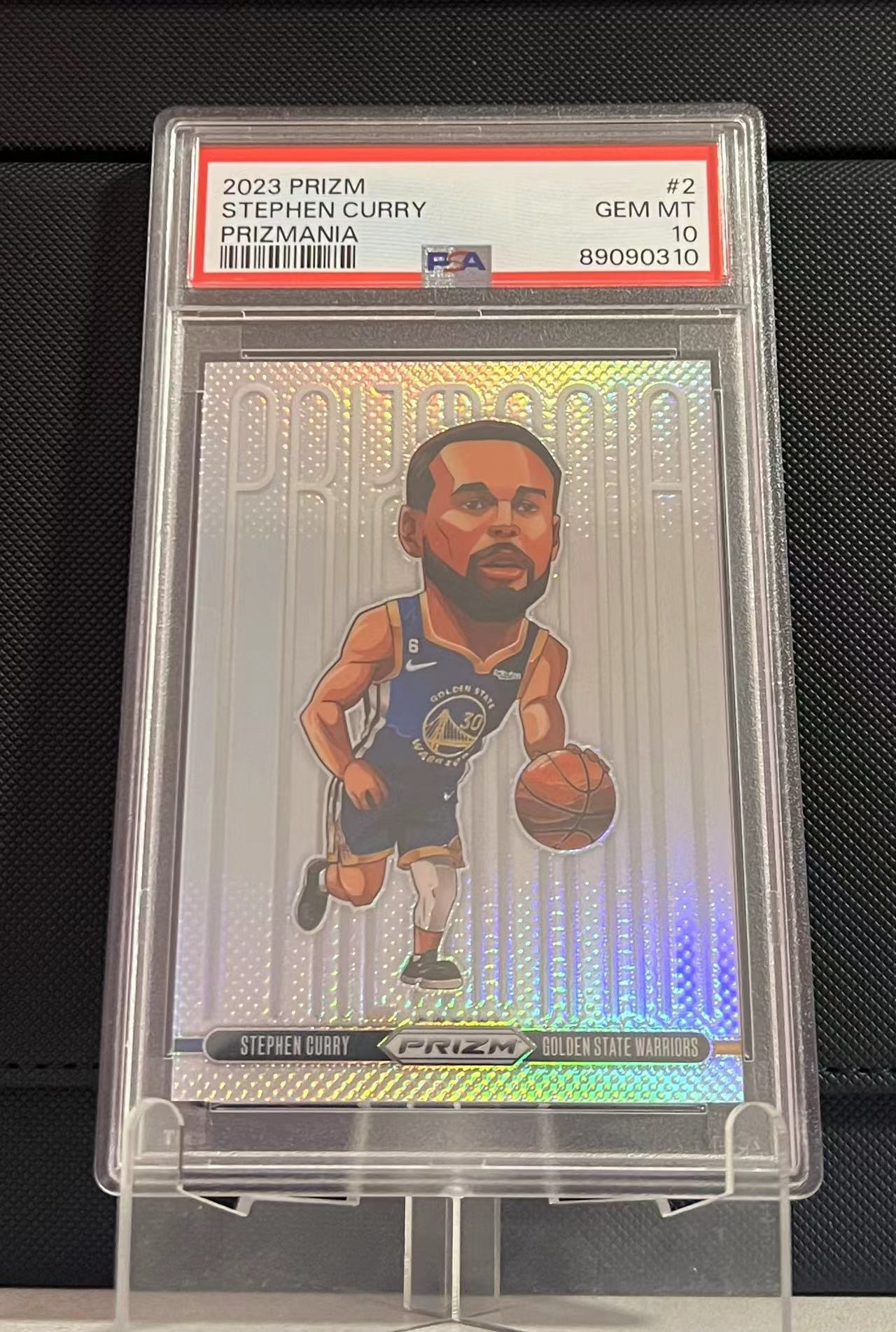 2023 24 Panini Prizm Stephen Curry PZ 勇士 斯蒂芬 库里 元年 Prizmania 漫画大头 特卡 超级