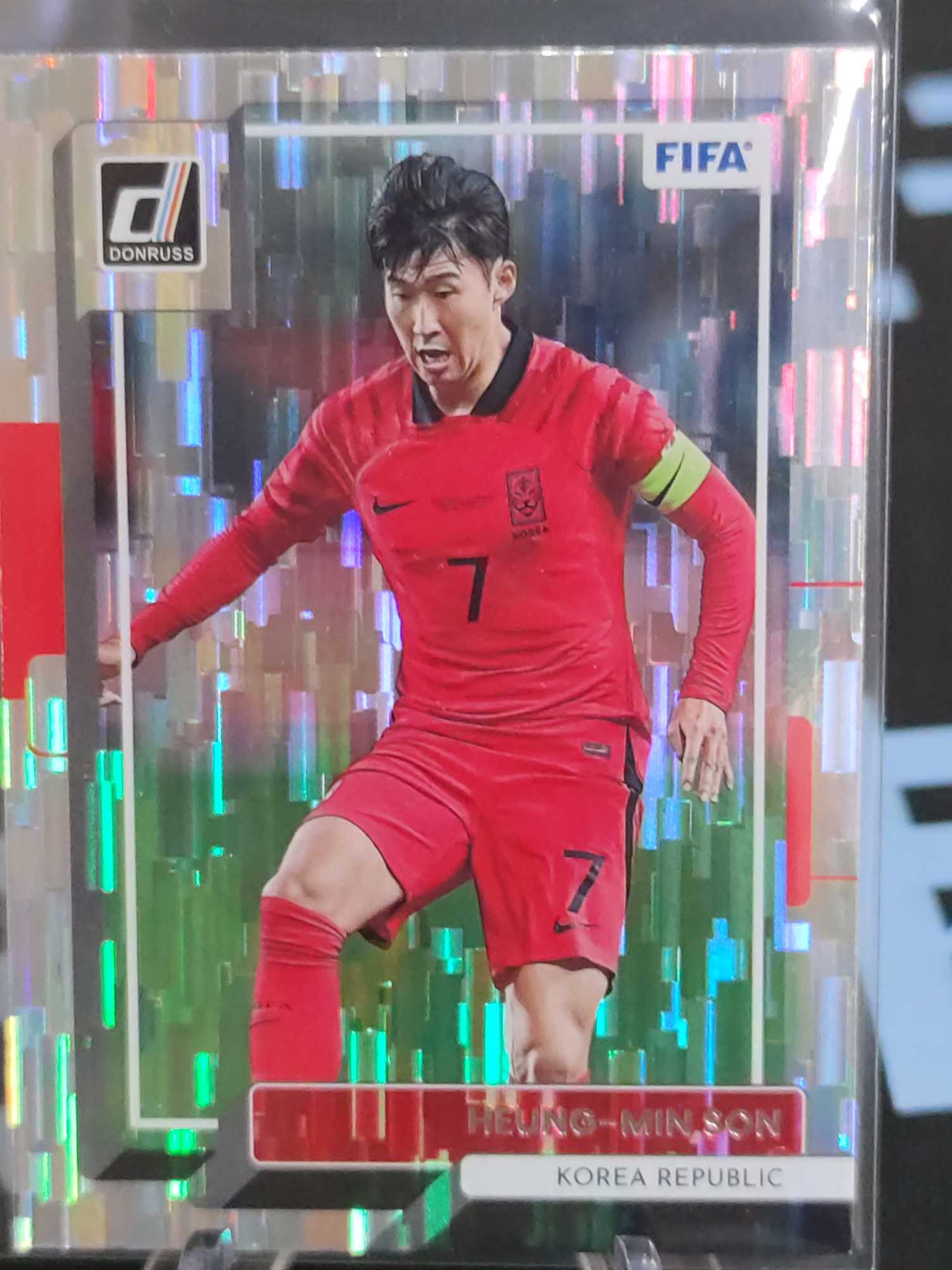 2022 23 Panini Donruss Heung Min Son 孙兴慜 世界杯 杜蕾斯 瀑布折 韩国 热刺 亚洲一哥 收藏必备 难得