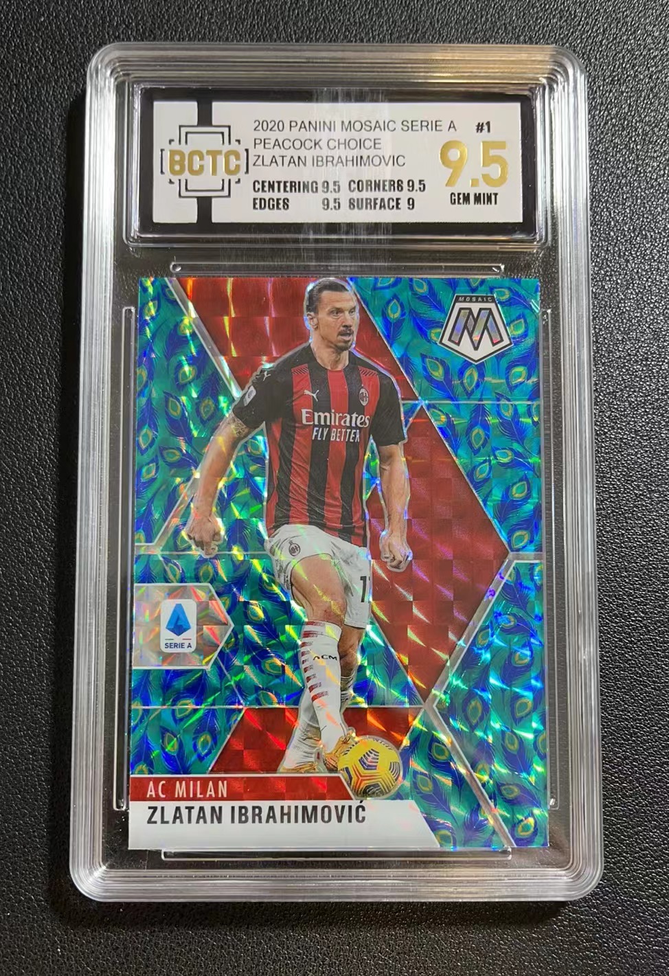 Panini Mosaic Zlatan Ibrahimovic Ac