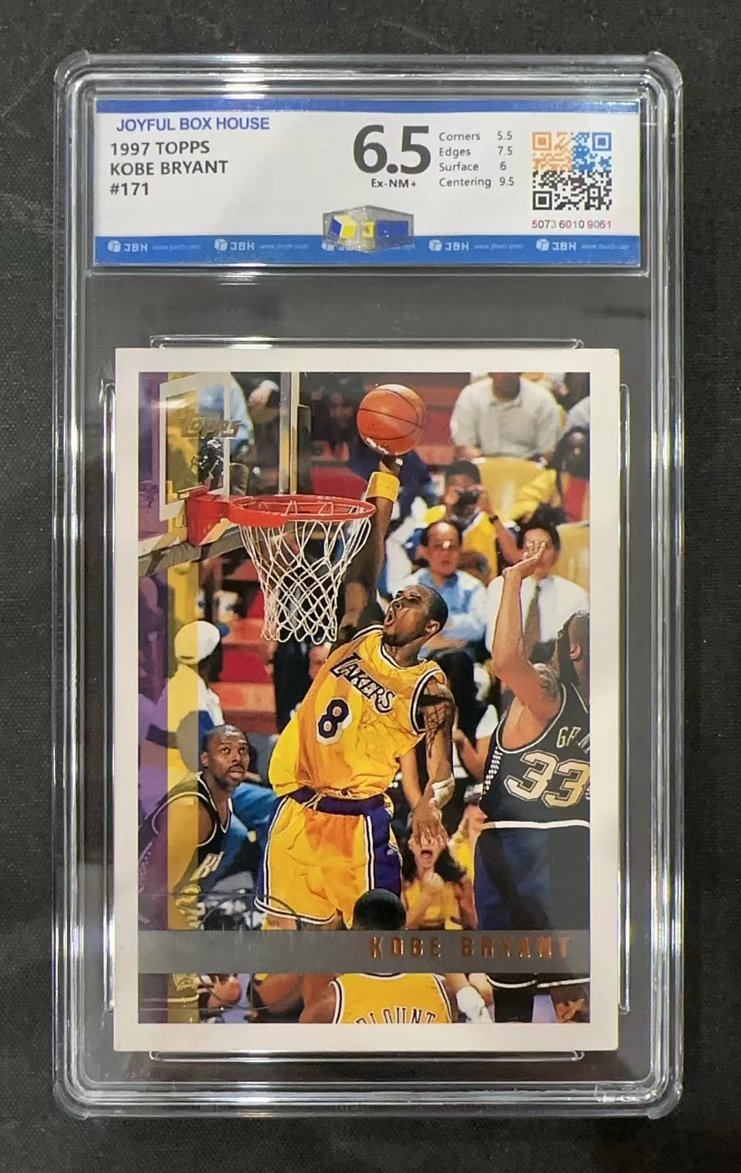 Topps Kobe Bryant Jbh Eric