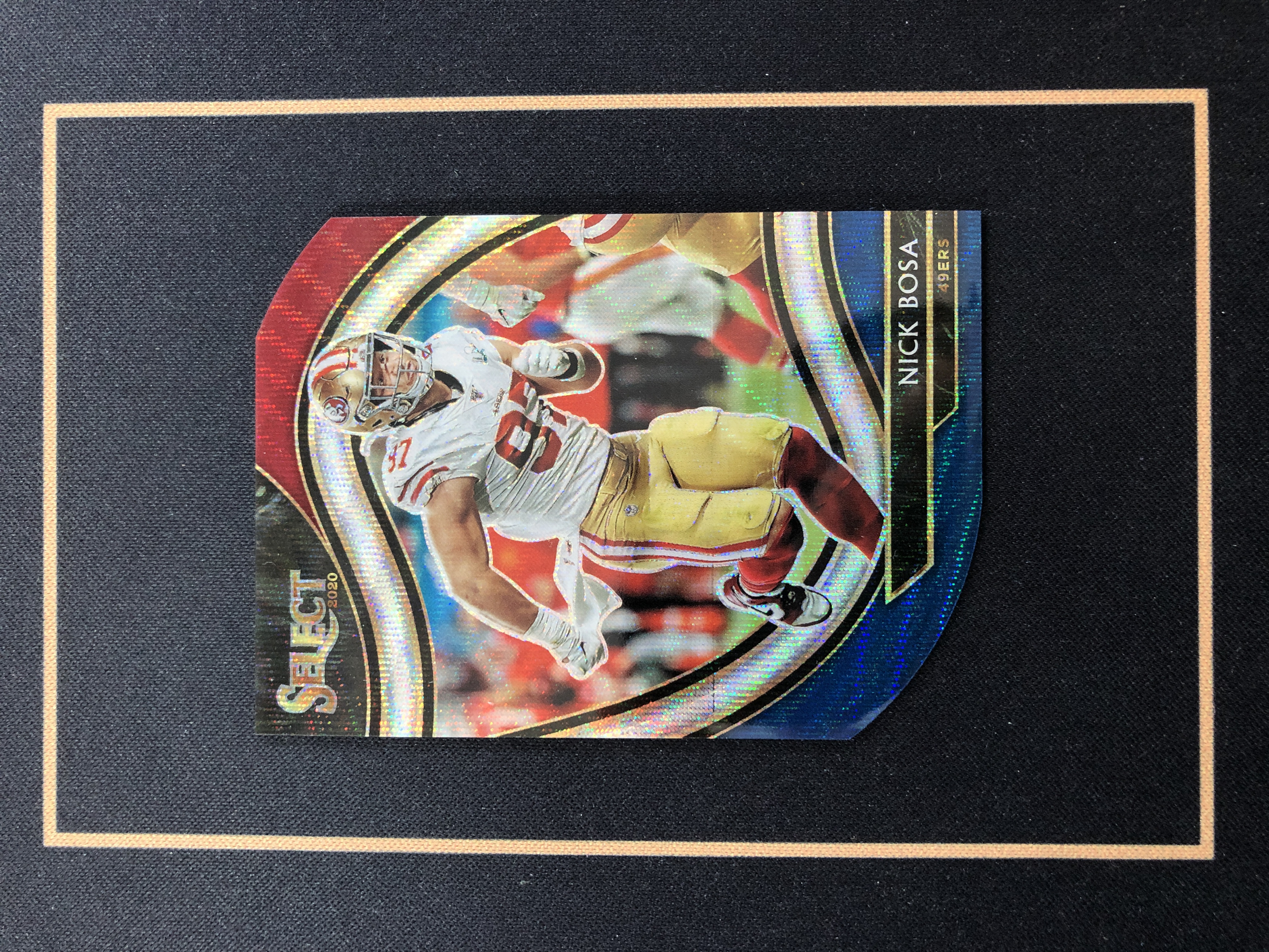 2020 Panini Select Nick Bosa 49人 尼克博萨 四级 三色波纹折 异形【无敌大聪明】3【超新星代卖】B 卡淘