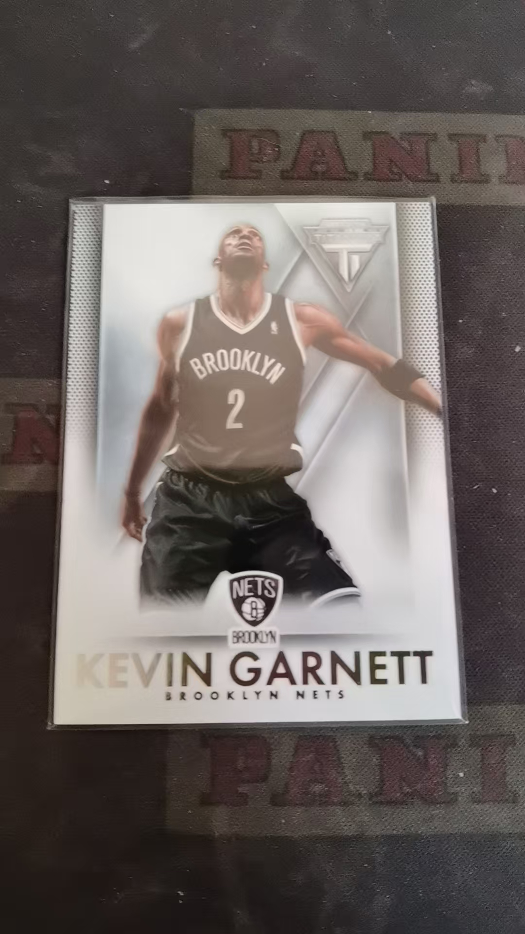 【DLDL拍卖】2013-14 PANINI-TITANIUM BASKETBALL KEVIN GARNETT 凯文・加内特【卡边角表面见图】