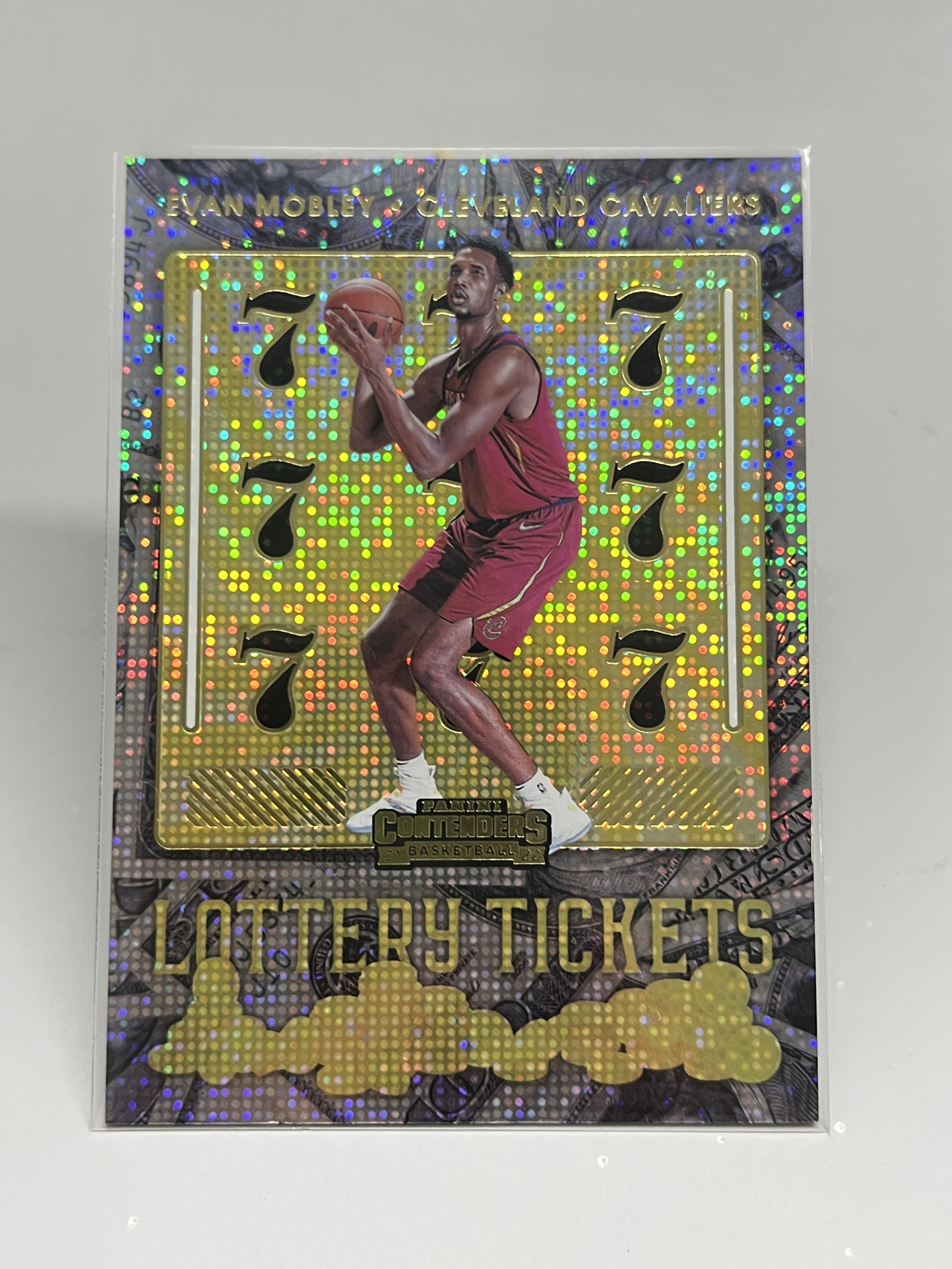 2021-22 Panini Contenders Evan Mobley【挂机拍卖】帕尼尼 球票 莫布利 骑士 乐透特卡 点点折 #3 收藏 凑套 卡品如图