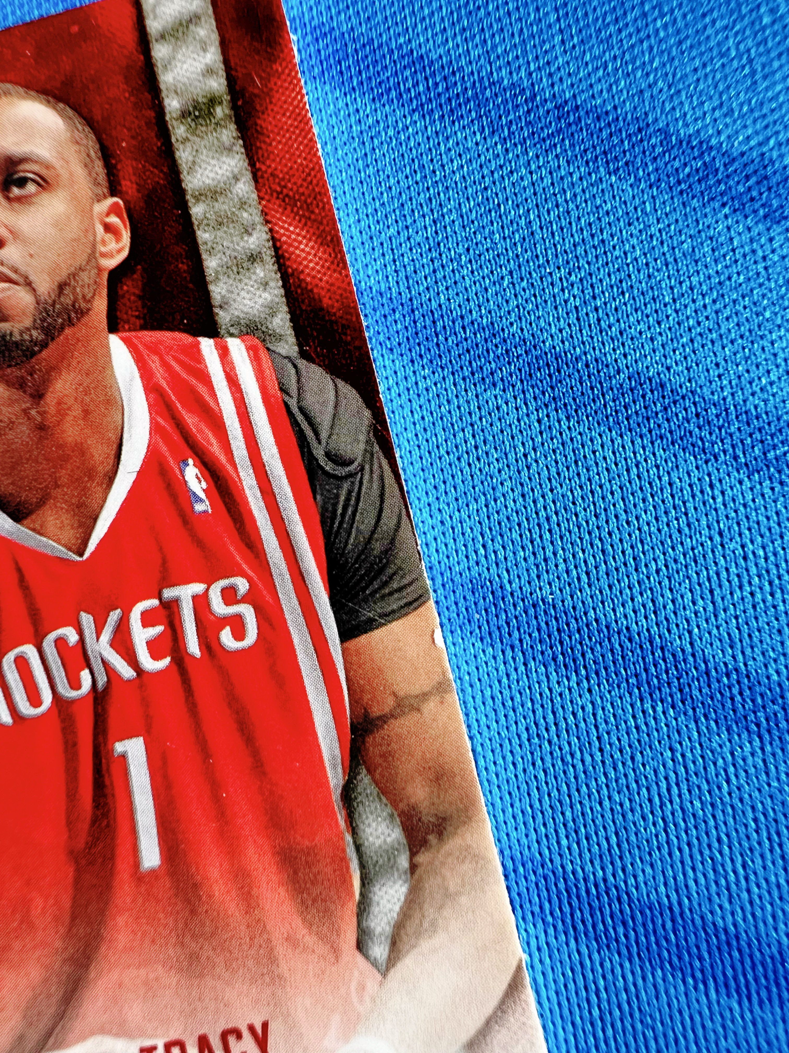 【顶尖卡社】2009-10 Upper Deck UD Tracy McGrady 特雷西麦克格雷迪 泰肖恩普林斯 UD 双人亲穿 球衣 物料 活塞 火箭 麦迪 小王子 详情看描述 瑕疵如图【陌上】