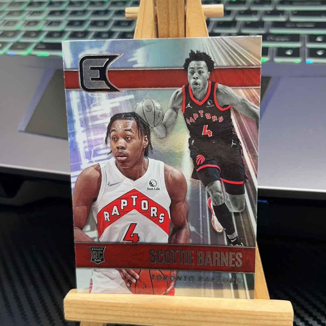2021-22 Panini Chronicles Scottie Barnes RC 斯科蒂 巴恩斯 猛龙 银折 折射 编年史系列 卡品如图 凑图必备 值得收藏!免费代卖!