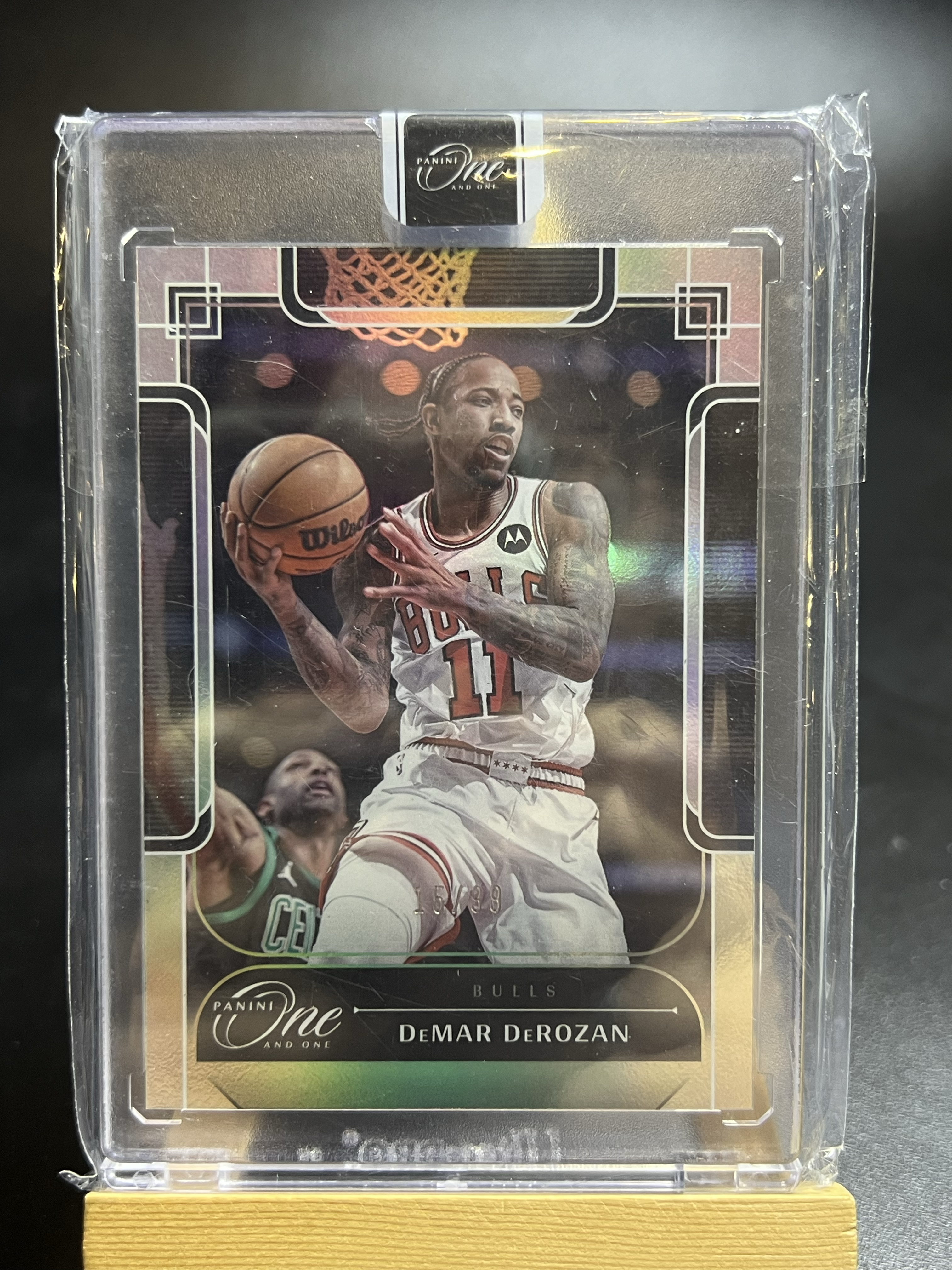 2023-24 Panini One and One DeMar DeRozan 德马尔 德罗赞 公牛 99编 银折 折射 base 原封砖 李哥 叉叉拍卖