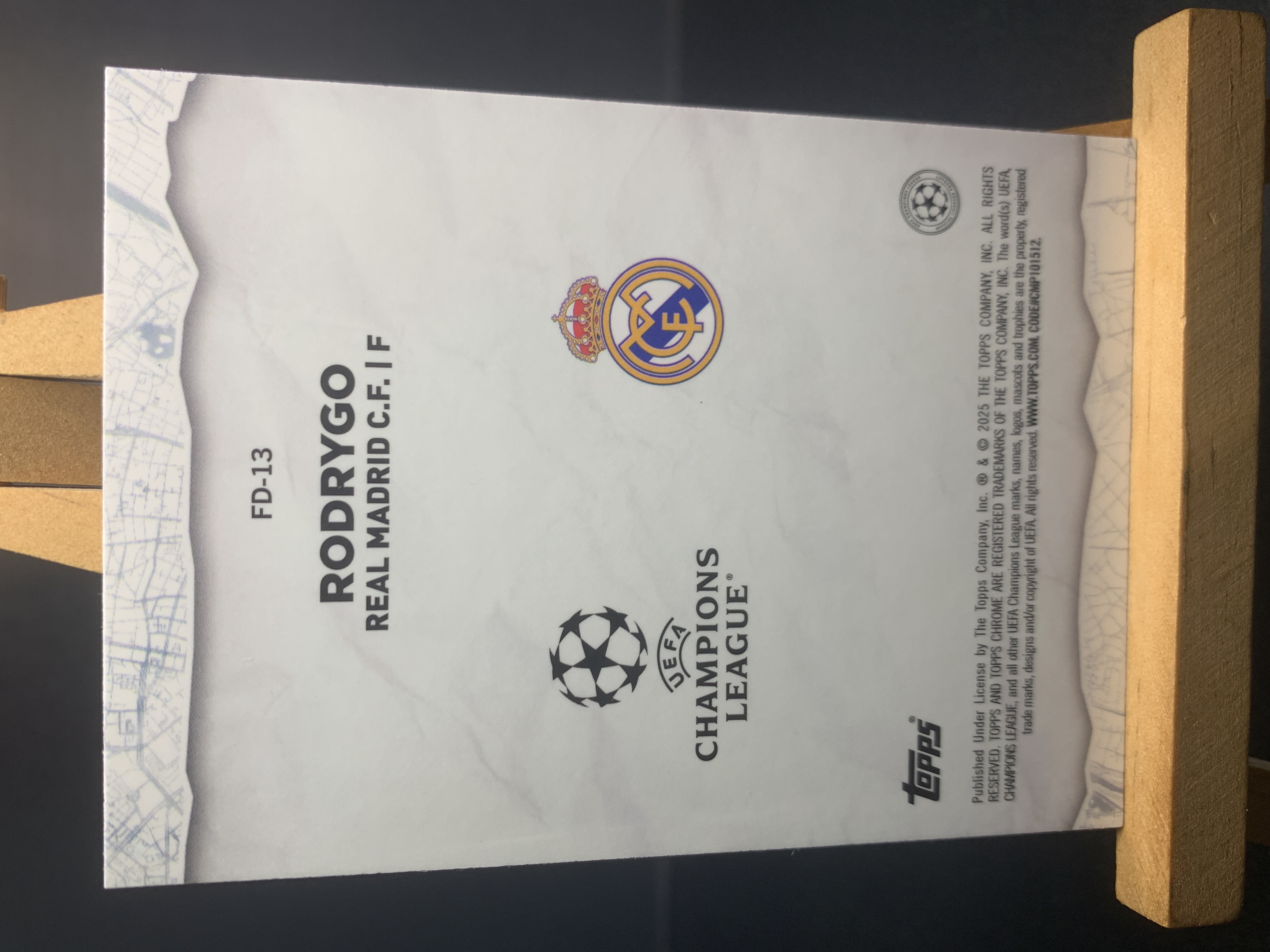 (S7)2025 TOPPS 地标 折射 罗德里戈 席尔瓦 德戈埃斯 实卡好看 收藏凑套必备 卡品如图 !!!