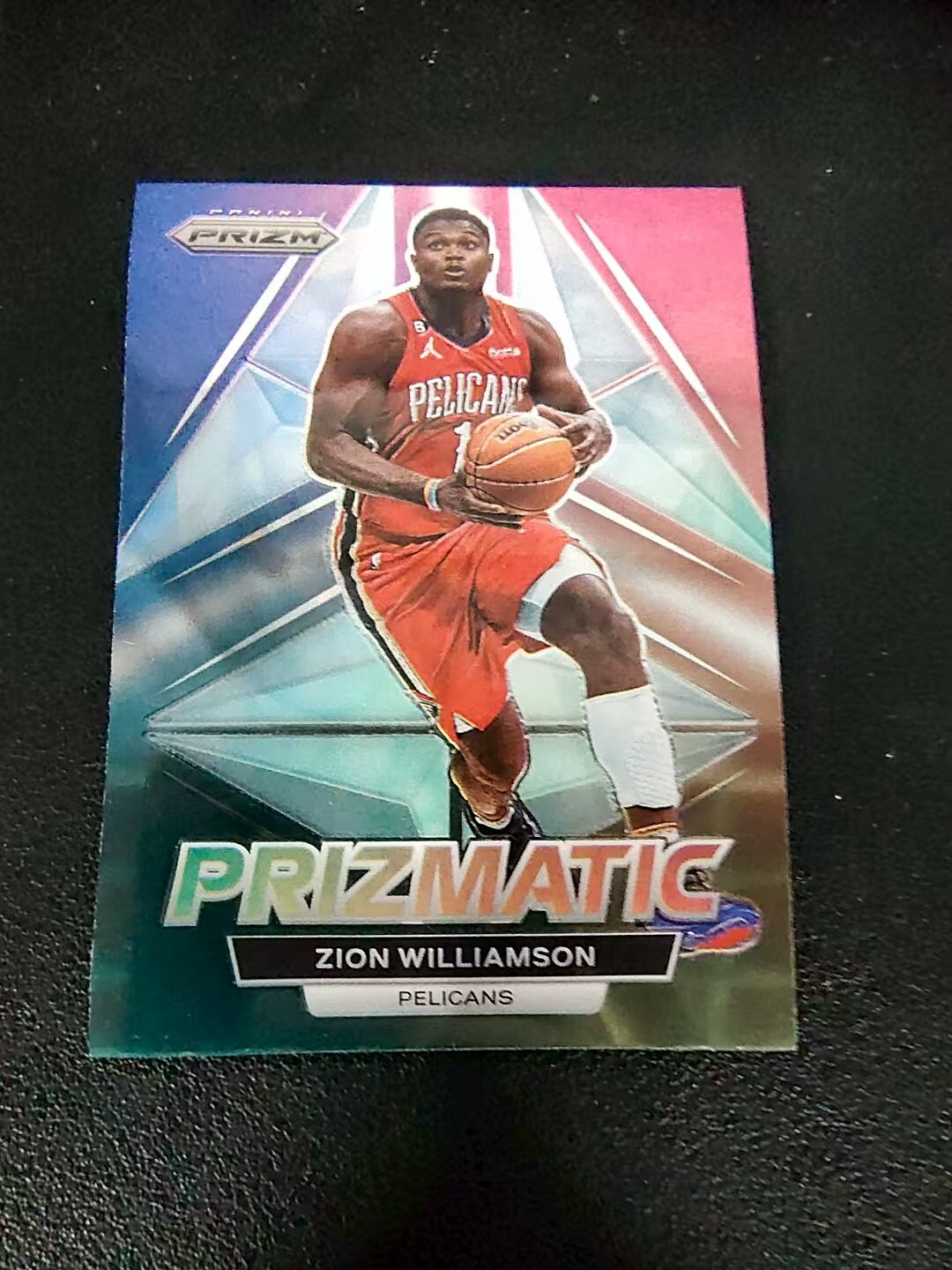 【可合并,不累计】2022-23 Panini Prizm Zion Williamson 锡安 威廉姆森 胖虎 蔡恩 鹈鹕 棱镜特卡 PZ 划痕 边角微瑕 介意勿拍 #15