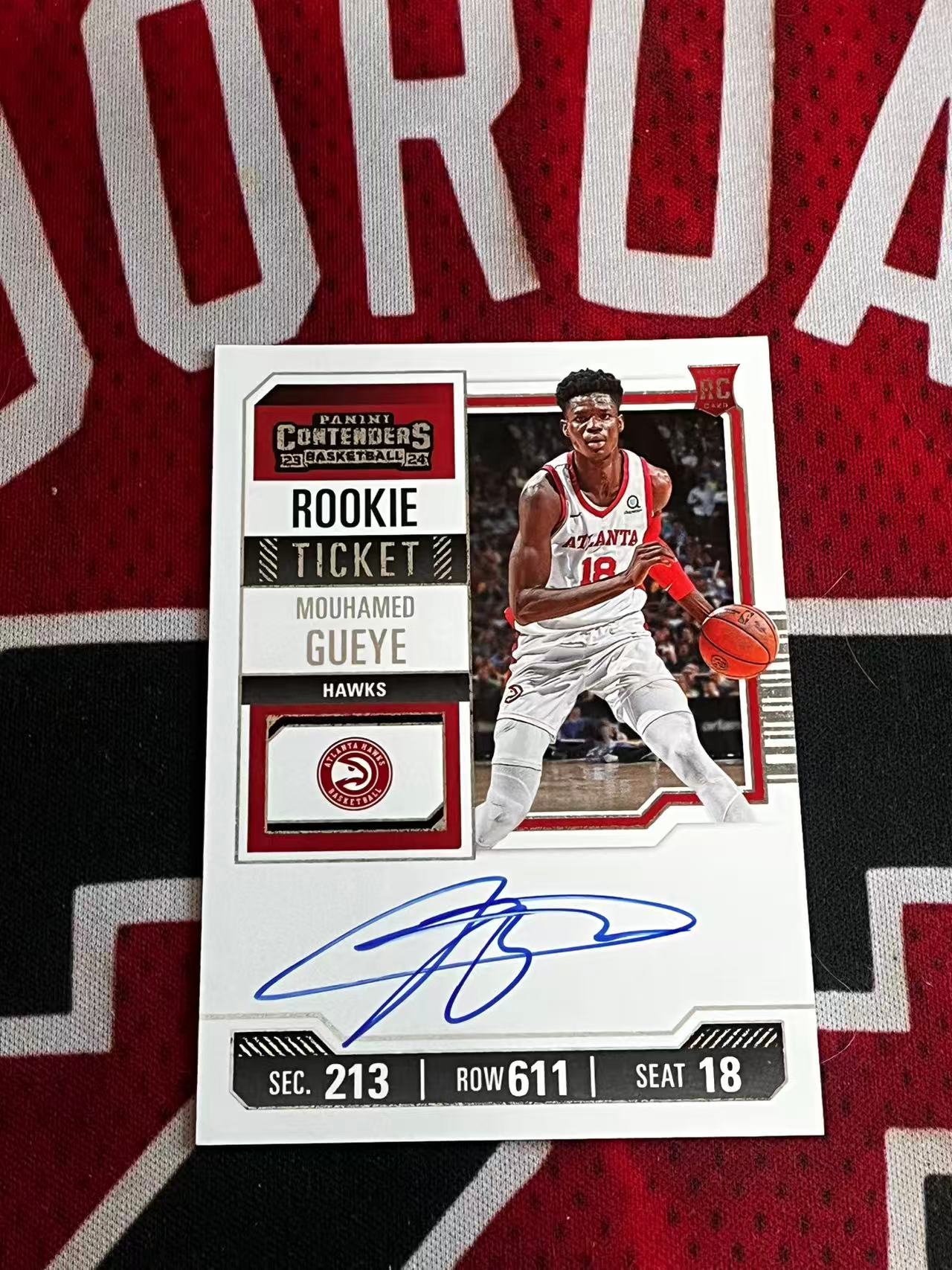 【接寄拍费率低至5%含卡淘手续费】2023-24 PANINI CONTENDERS 球票系列 老鹰 新秀RC 穆罕默德古耶 盖伊 签字卡 卡签 正新秀球票签字卡 专收凑套必备【烂臭嘴拍卖】