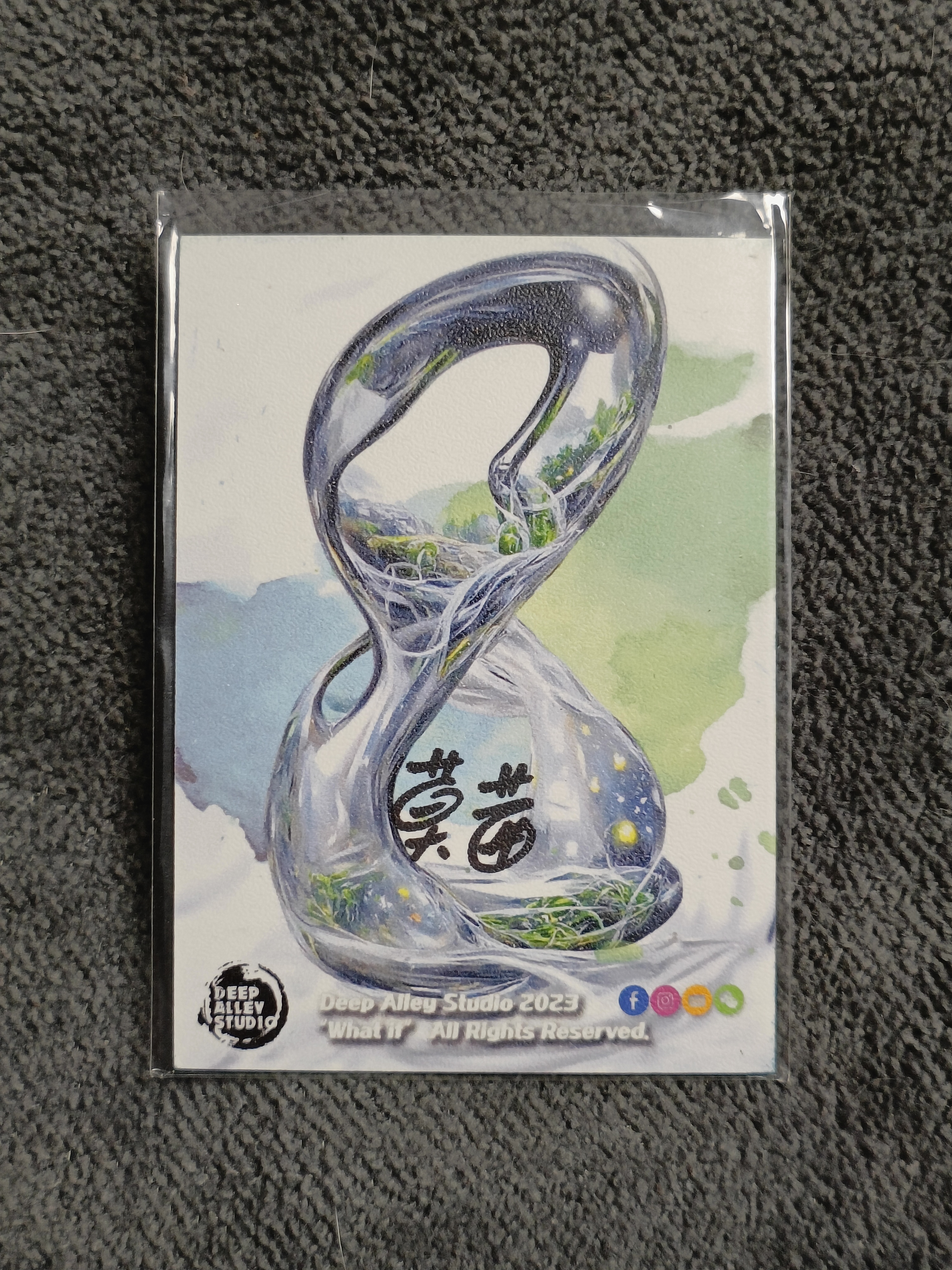 【谦谦拍卖】画师:莫苗 DEEP ALLEY STUDIO 工作室系列手绘卡 1 OF 1 BBE