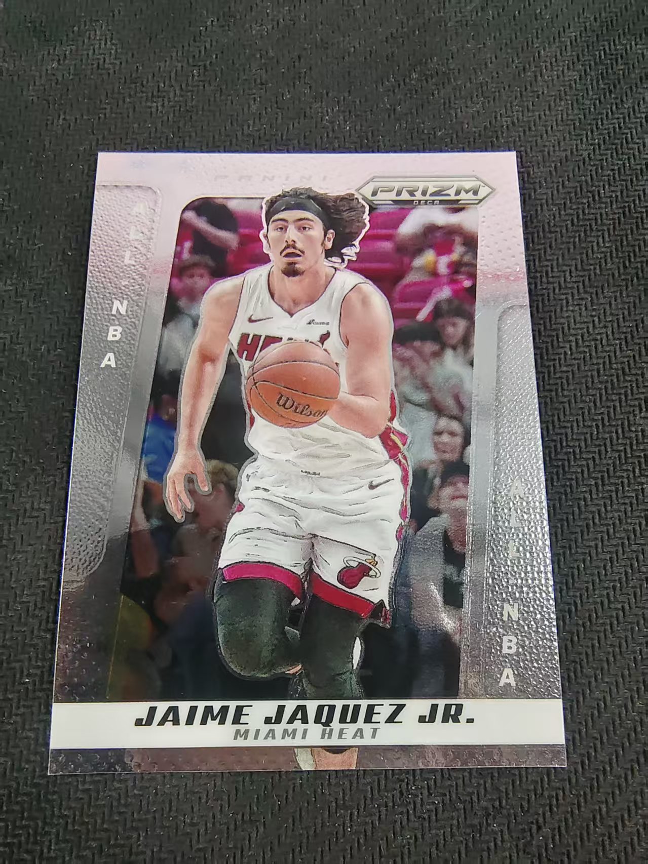 【可合并,不累计】2024-25 Panini Prizm Deca Jaime Jaquez Jr. 复刻PZ 小海梅 哈克斯 热火 划痕 边角瑕疵 #279