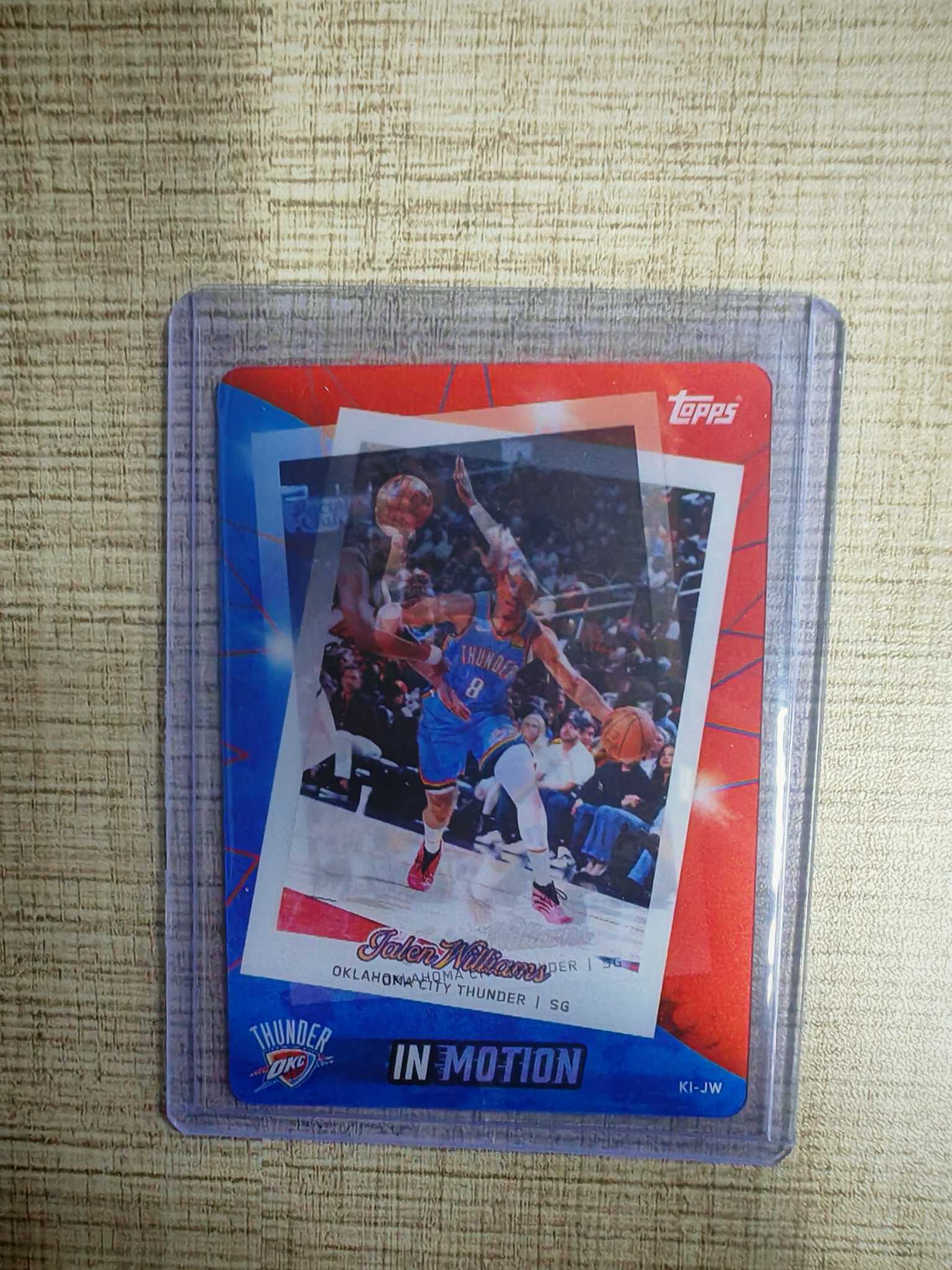 2025-26 Topps 卡游 Kayou Match Attax 游戏版 老八 杰伦威廉姆斯 光栅特卡