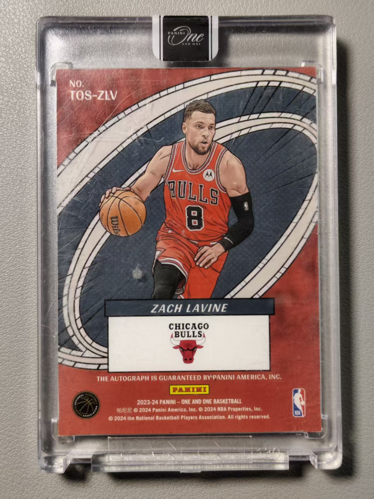 【阿泽代卖】2023-24 Panini One OAO Zach Lavine 公牛 扎克 拉文 扣篮王 签字 卡签 /75编 The Oneders 漫画签 原封砖 卡品如图 介意勿拍-硕哥