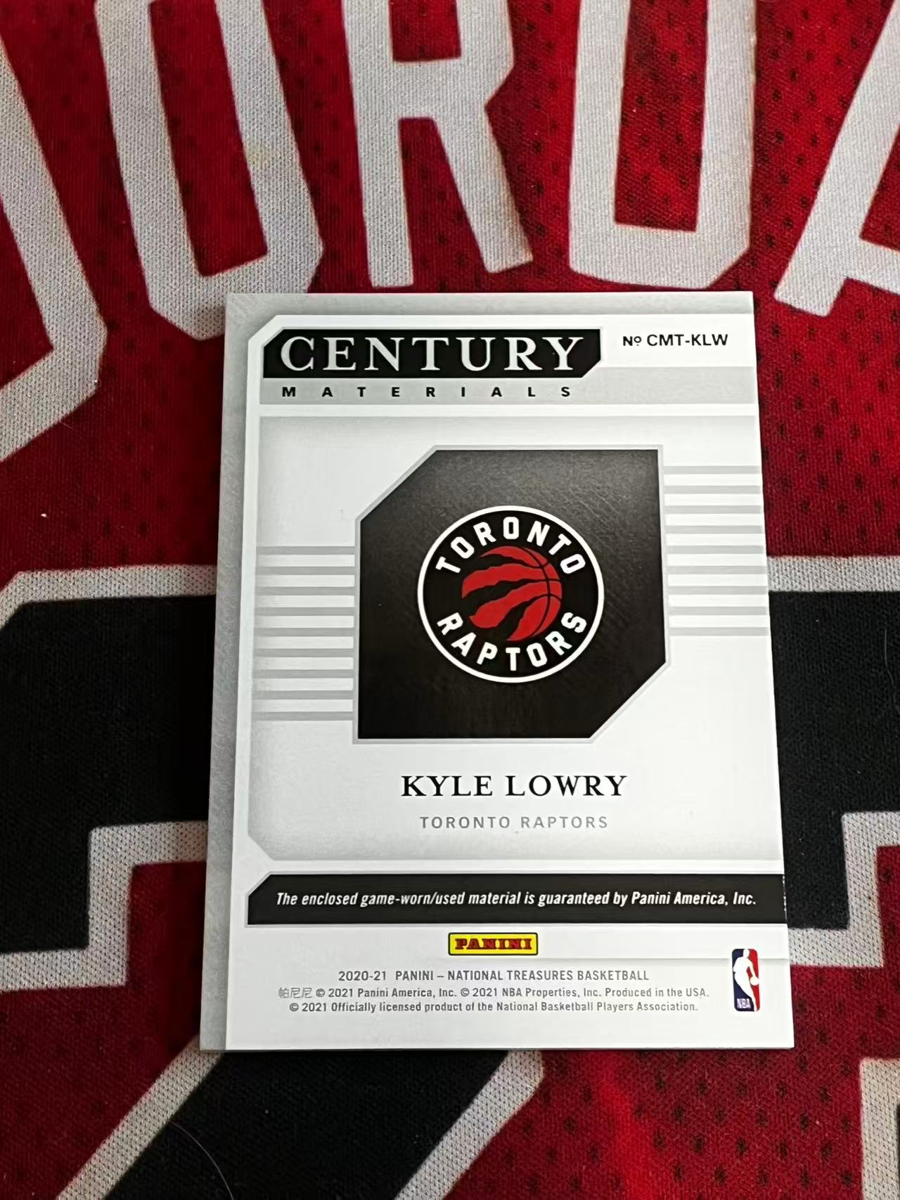 【0手续费接寄拍】2020-21 PANINI NATIONAL 国宝高端系列 猛龙名宿 小钢炮 凯尔洛瑞 99编 GU 大窗亲穿落场球衣物料切割 衣料实物卡 专收凑套必备【烂臭嘴拍卖】