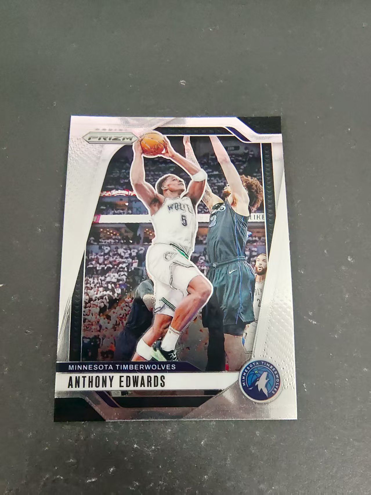 【可合并,不累计】2024-25 Panini Prizm Anthony Edwards 安东尼 爱德华兹 森林狼 PZ 划痕 边角瑕疵 #100