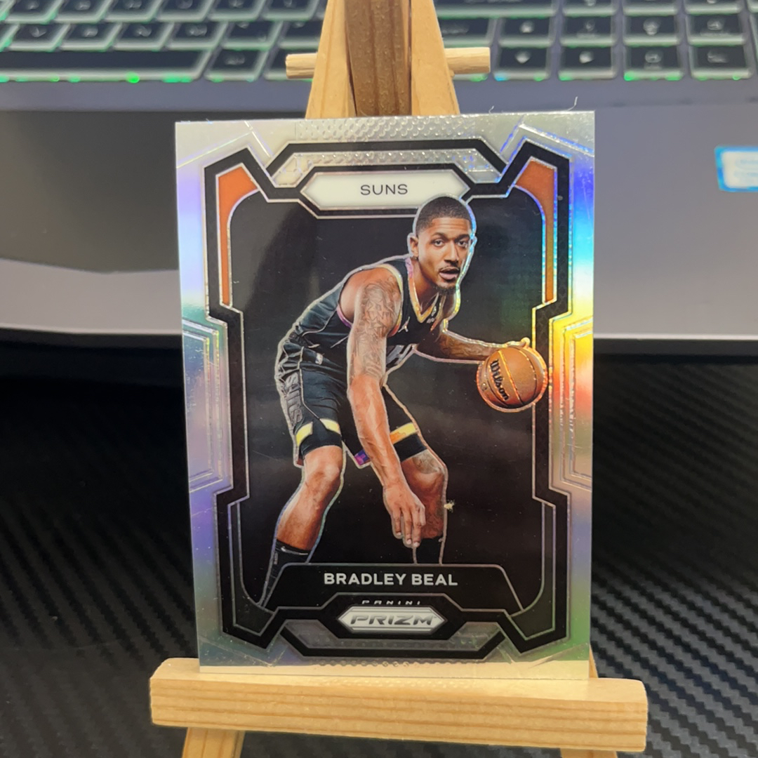 2023-24 Panini Prizm Bradley Beal 布拉德利 比尔 太阳 银折 折射 prizm系列 pz 卡品如图 凑图必备 值得收藏!免费代卖!