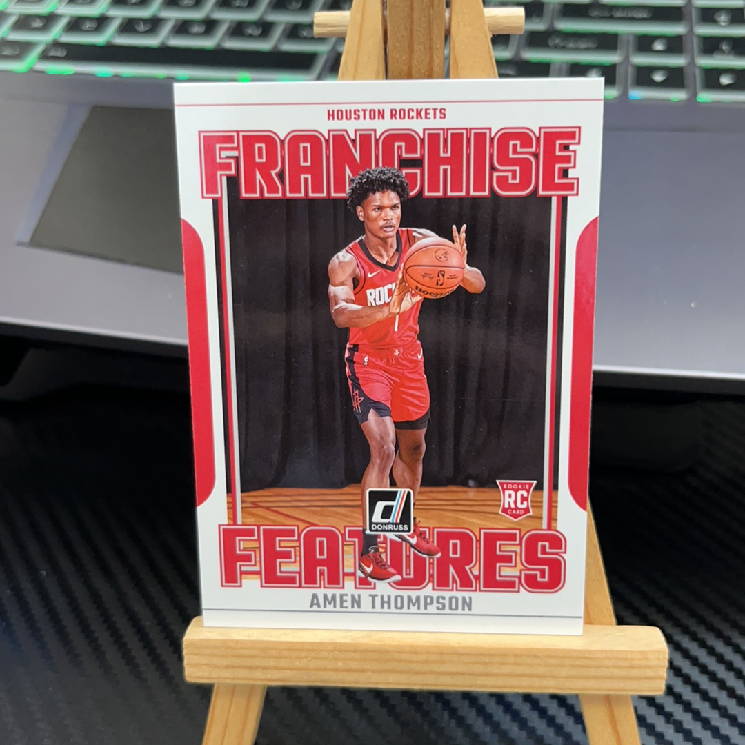 2023-24 Panini Donruss Amen Thompson RC 阿门 汤普森 火箭 新秀 杜蕾斯系列 特卡 卡品如图 凑图必备 值得收藏!免费代卖!