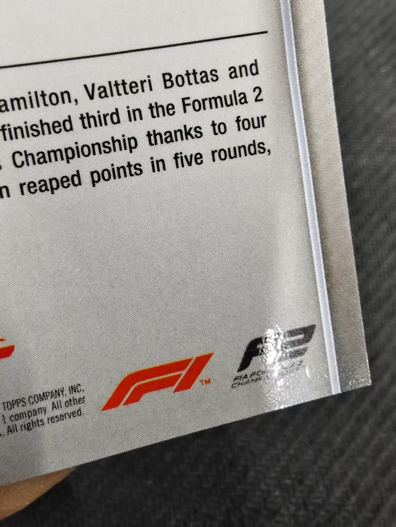 【汽水拍卖】2020 Topps Chrome F1 F2 ART Grand Prix 车队 队徽特卡 Team Logo特卡 蓝宝石 碎冰折 瑕疵如图