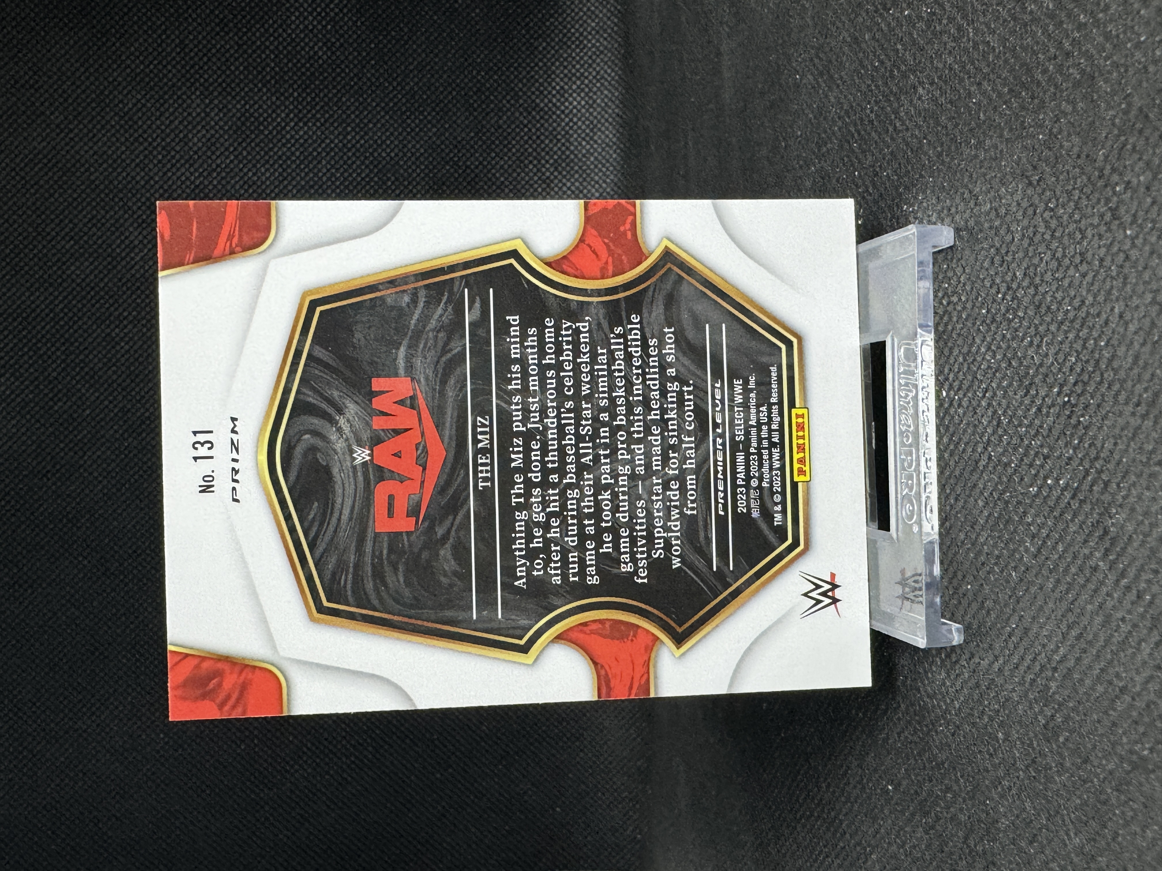 2023 Panini Select The Miz 米兹 折射