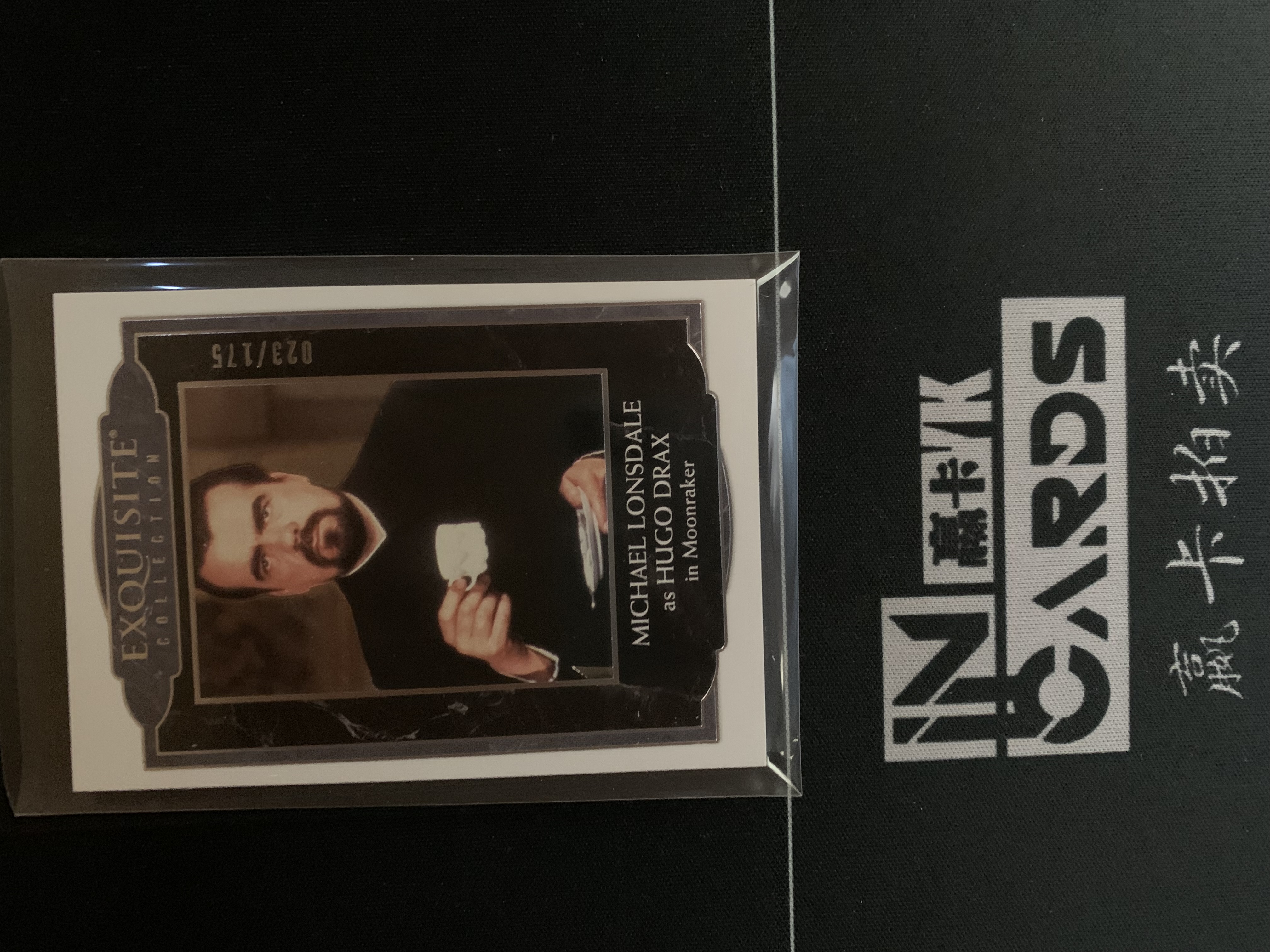 2024 Upper Deck James Bond 007 大黑钻 #35 迈克尔·朗斯代尔 023/175编 Exquisite木盒 卡品如图 收藏必备 ALLEN