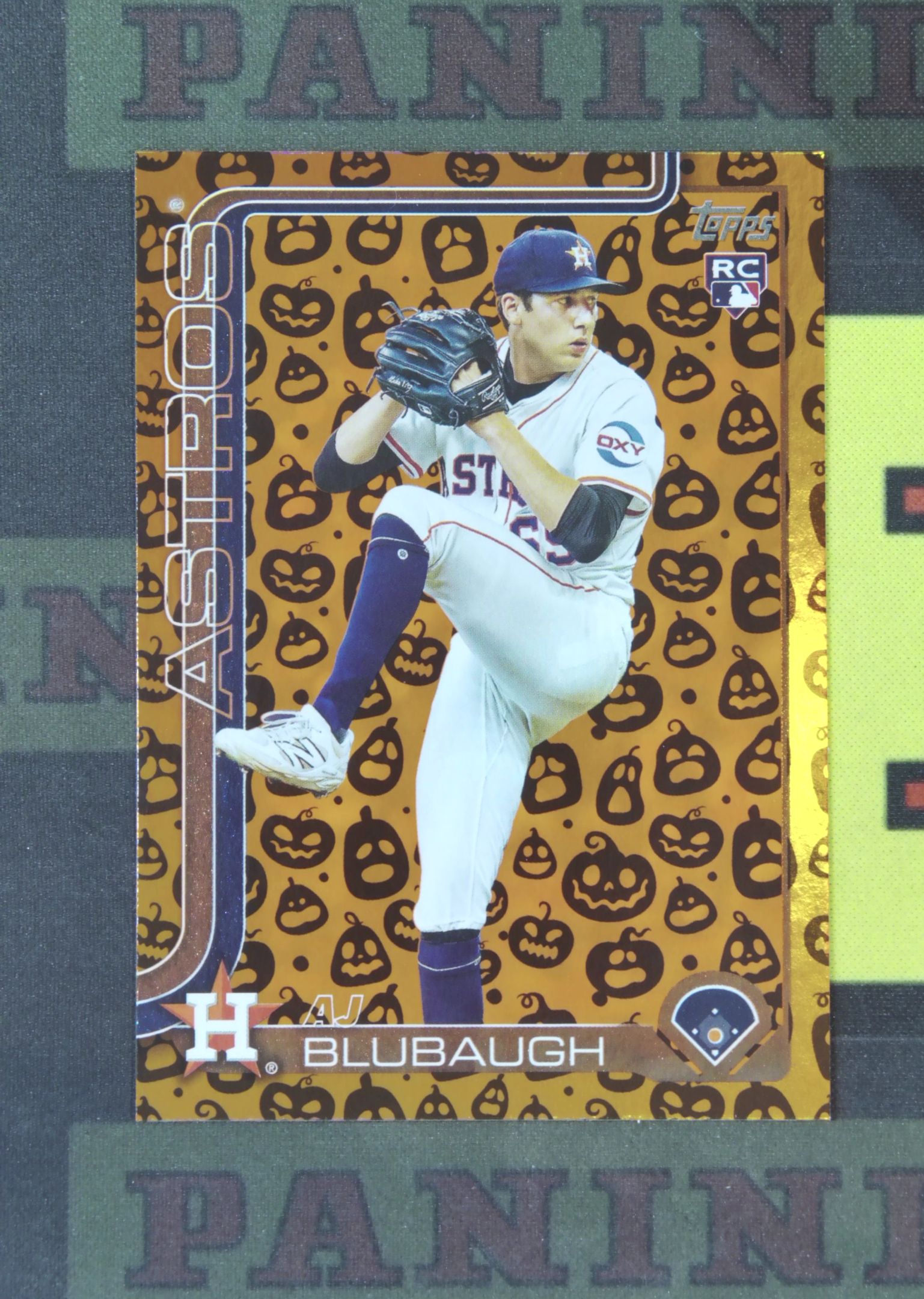 2025 Topps Update AJ Blubaugh RC Nirvana Project AJ 布拉博 休斯顿太空人 新秀 南瓜折 折射 万圣节 比例 SP 卡品如图 收藏必备 吴¥