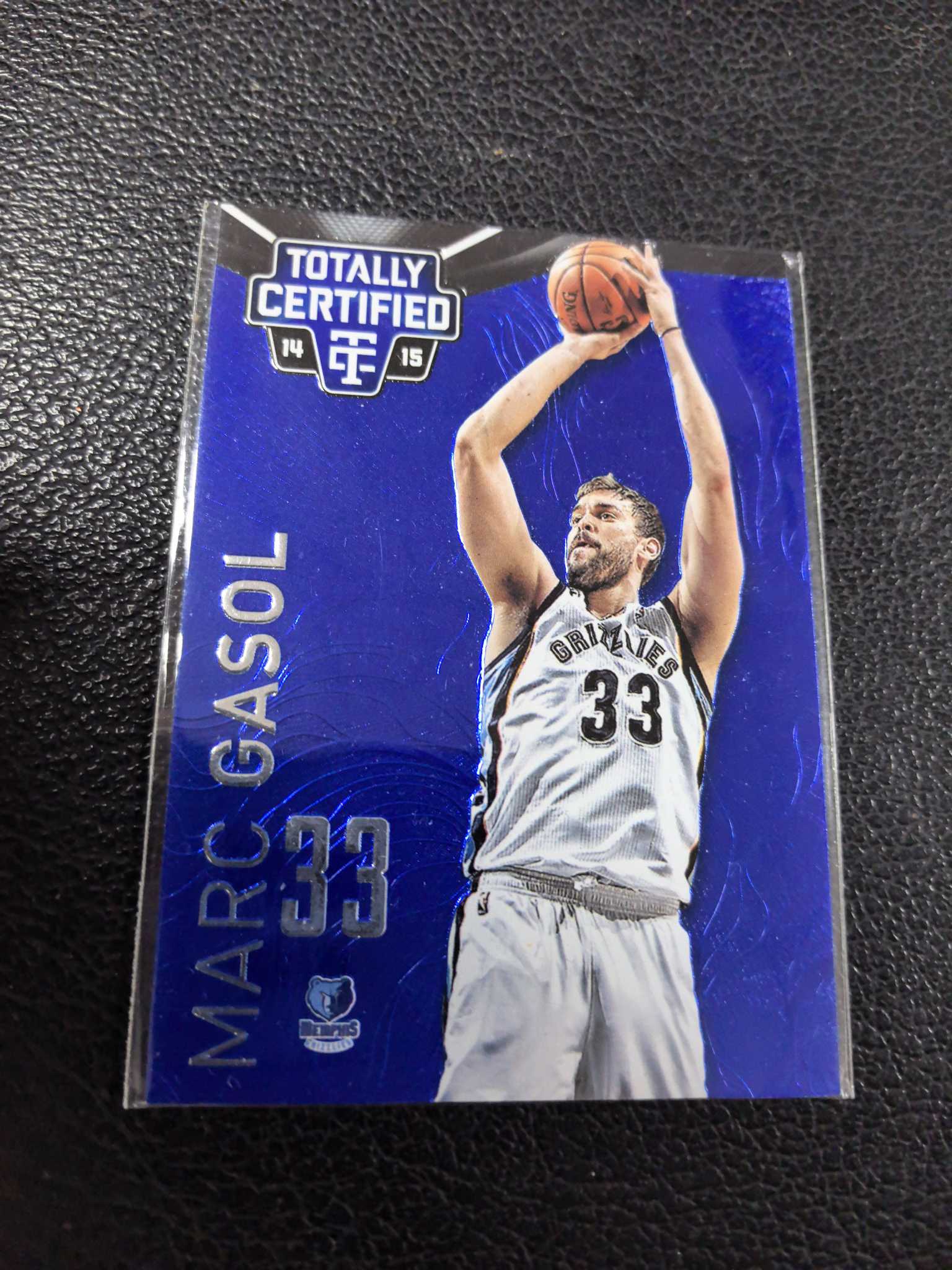 2014-15 马克加索尔 149编 灰熊 卫生巾 浮雕 10-9