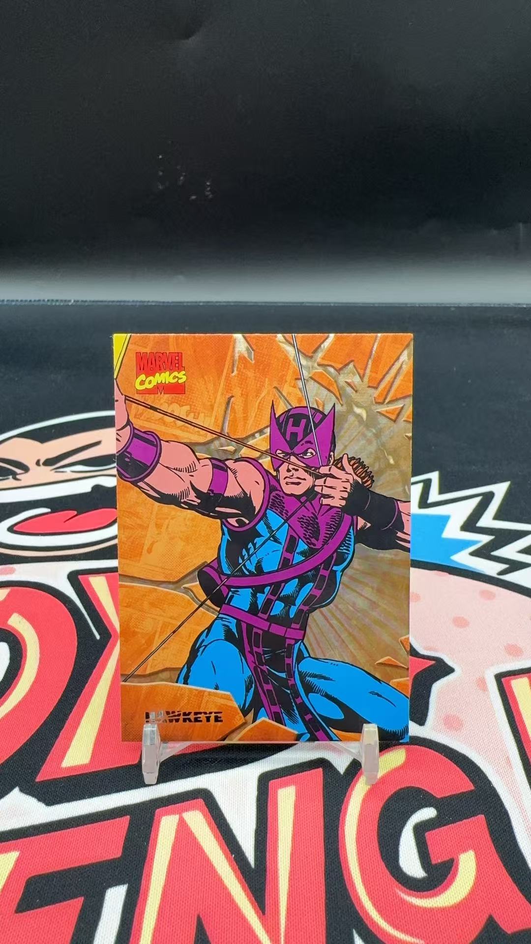 【玩具坑】2024 FINDING CARD Marvel (MCU) 寻卡 寻找独角兽 漫威 演变系列 橙折 橙平行 10编 鹰眼