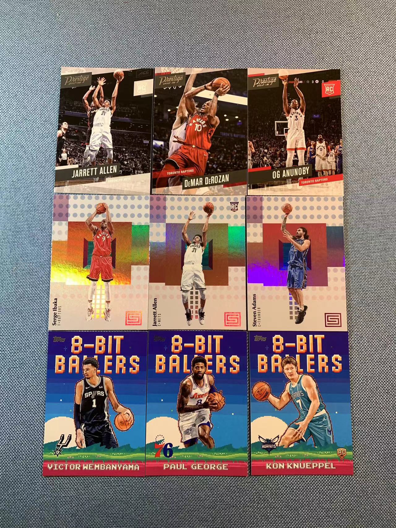 (詹叔代拍)2025 Topps Flagship文班亚马 阿伦 乔治 德罗赞阿德巴约等 折射 特卡 新秀 RC 一图多张打包 顺丰寄付 i3