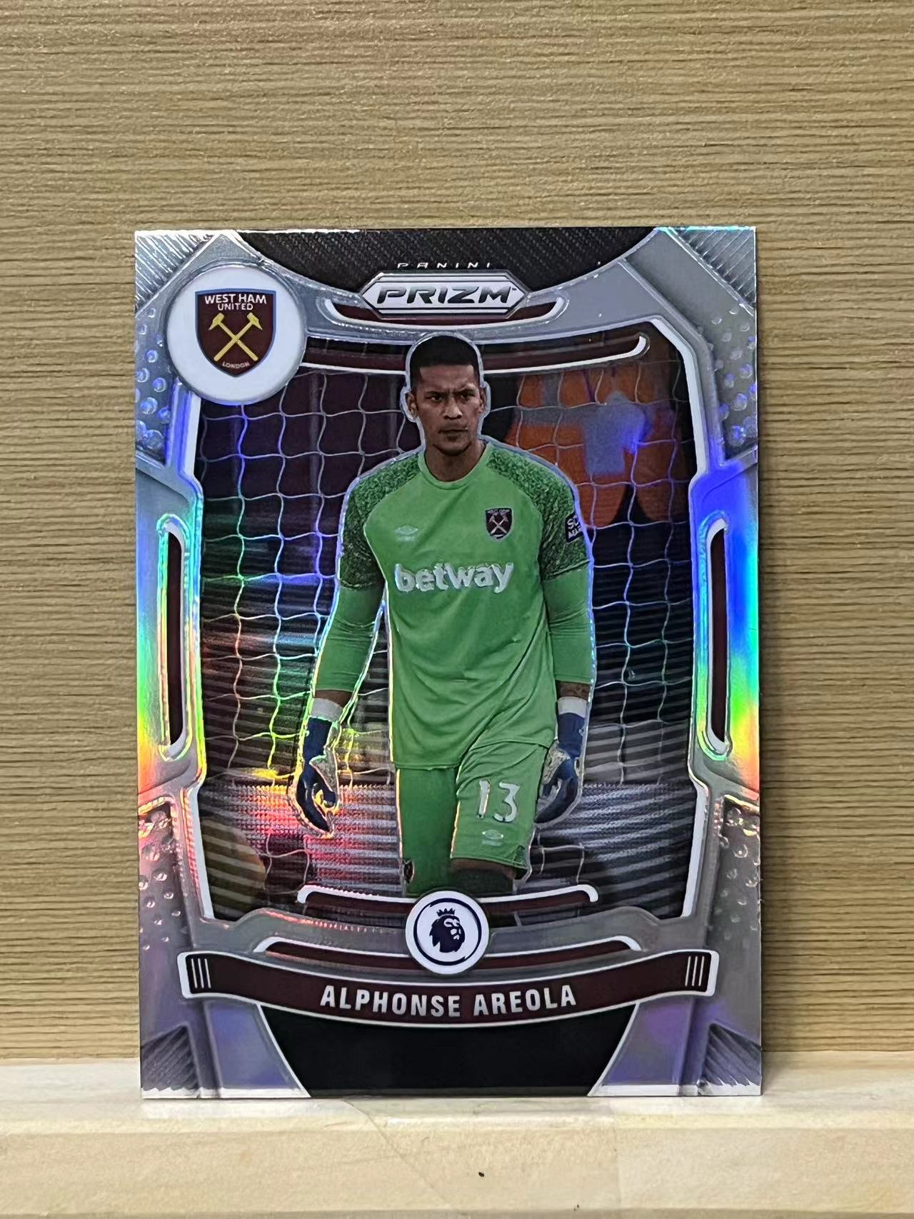 2021-22 Panini Prizm Alphonse Areola 阿雷奥拉 西汉姆联 英超 pz 银折 卡品如图 收藏凑套必备 A21