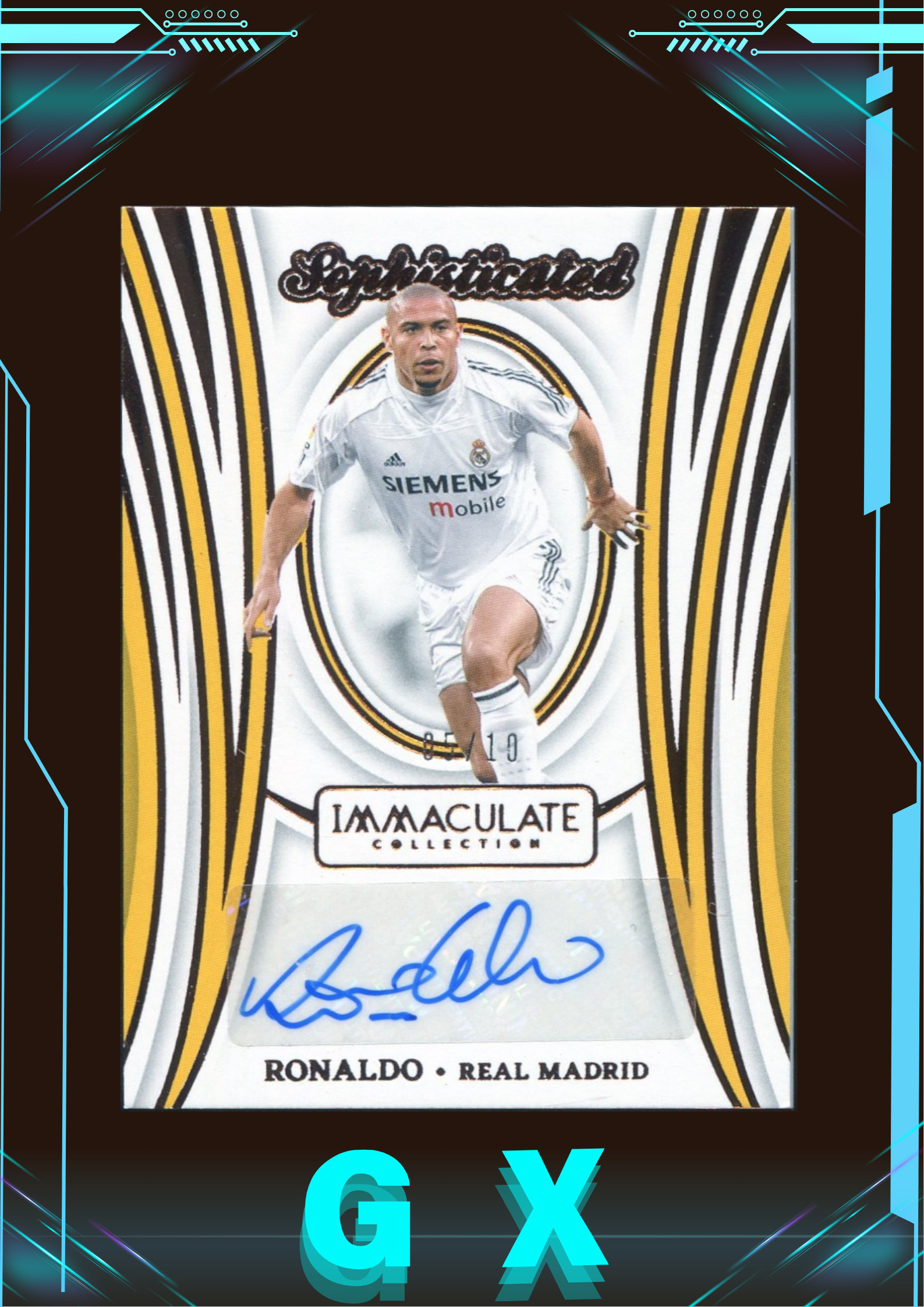 2024-25 Immaculate系列 罗纳尔多 Ronaldo 5/10编 超低编 大罗 外星人 SS签 皇马 金平行 !【钩玄卡店】Will