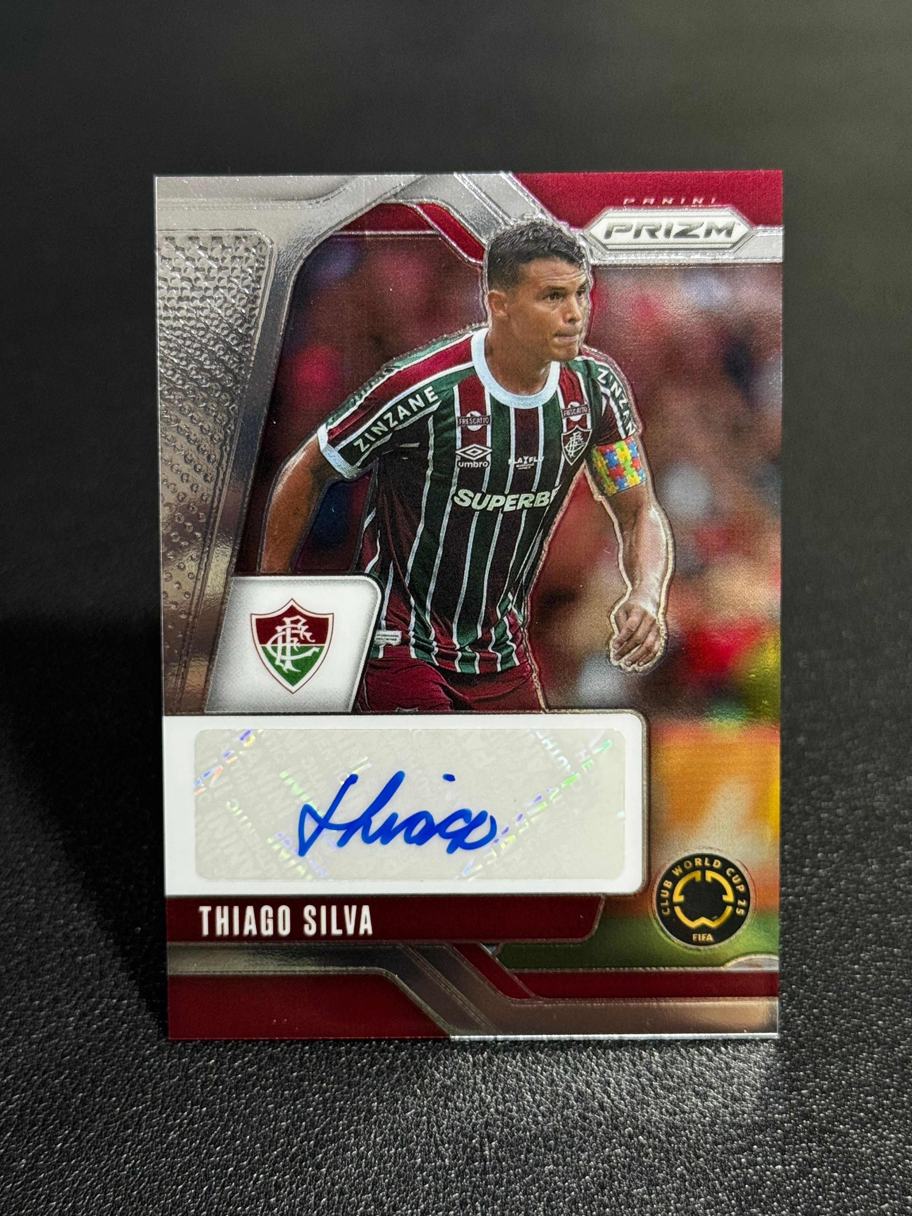 2025 Panini FIFA Club World Cup 世俱杯 国际足联俱乐部 Base 签字 Auto 弗拉门戈 蒂亚戈・席尔瓦 Thiago Silva LWOY