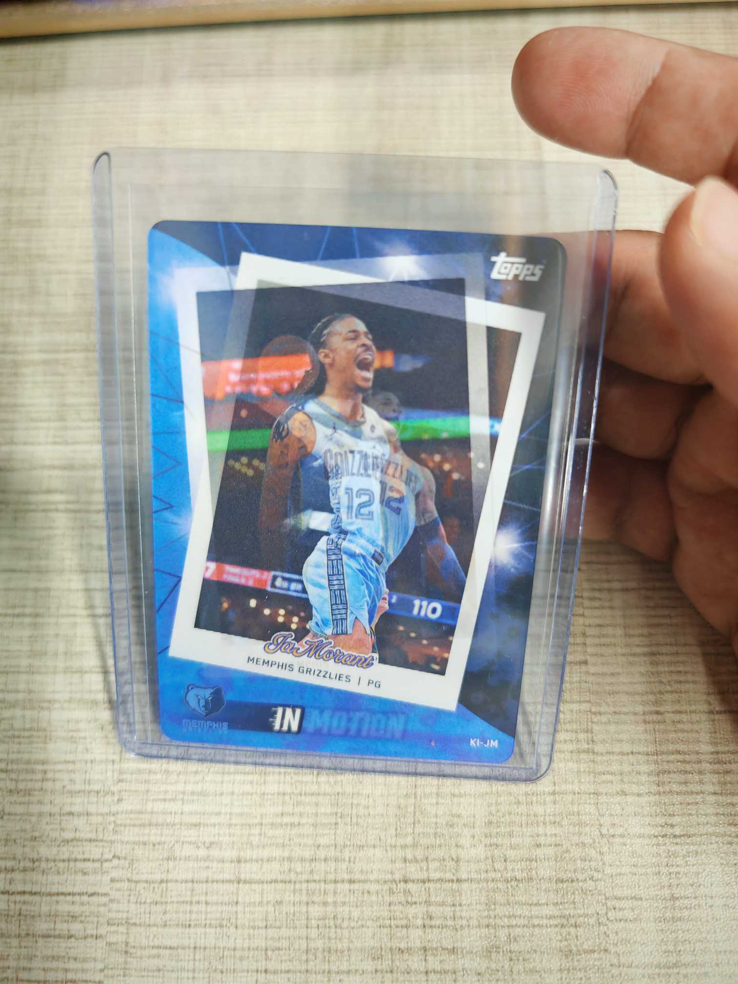 2025-26 Topps 卡游 Kayou Match Attax 游戏版 枪王 莫兰特 光栅特卡