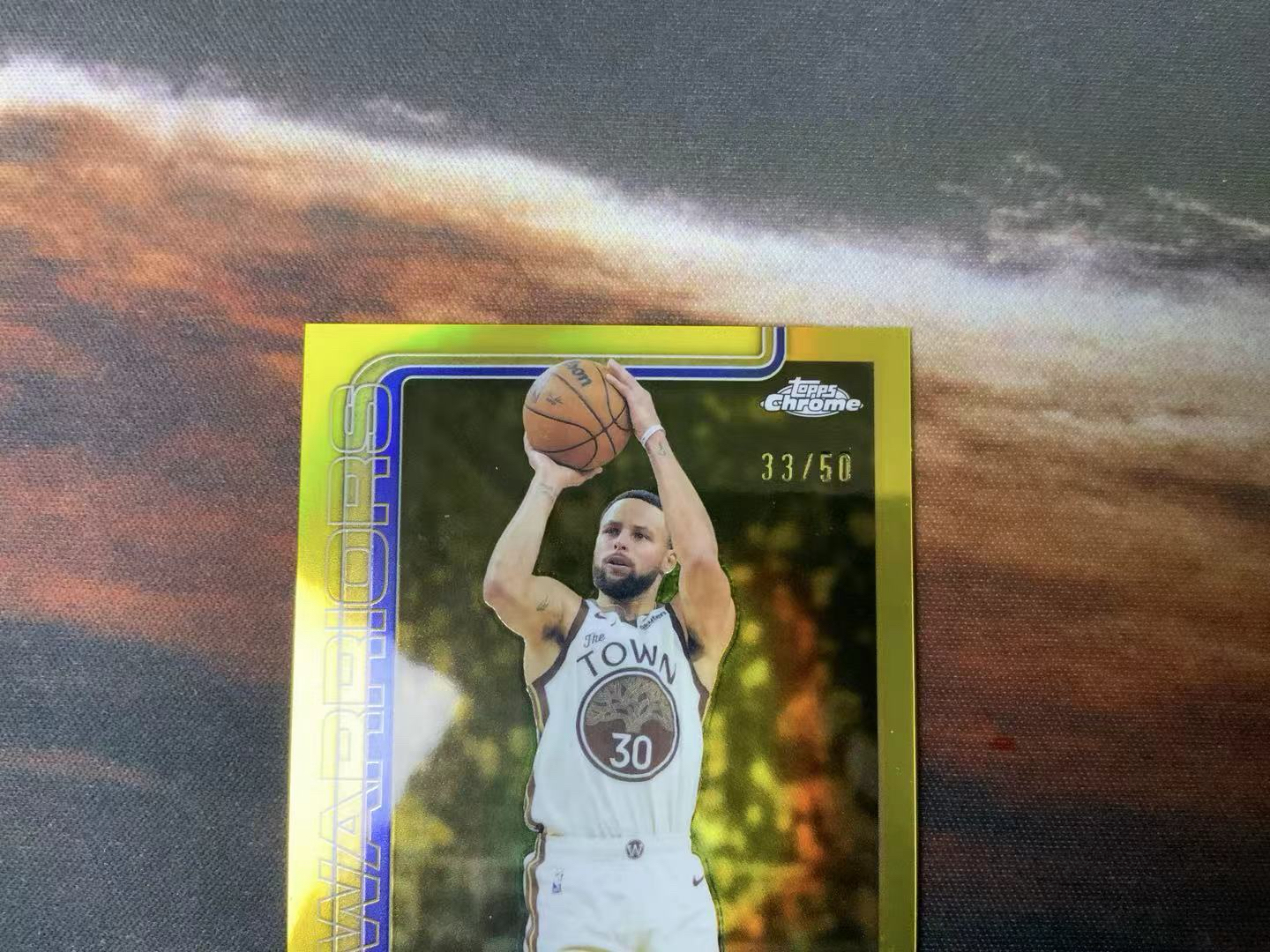2025-26 Topps Chrome Stephen Curry RC tc update 勇士 斯蒂芬 库里 小学生 33/50编 正金折 折射 卡品如图 收藏必备 居中很好 ky