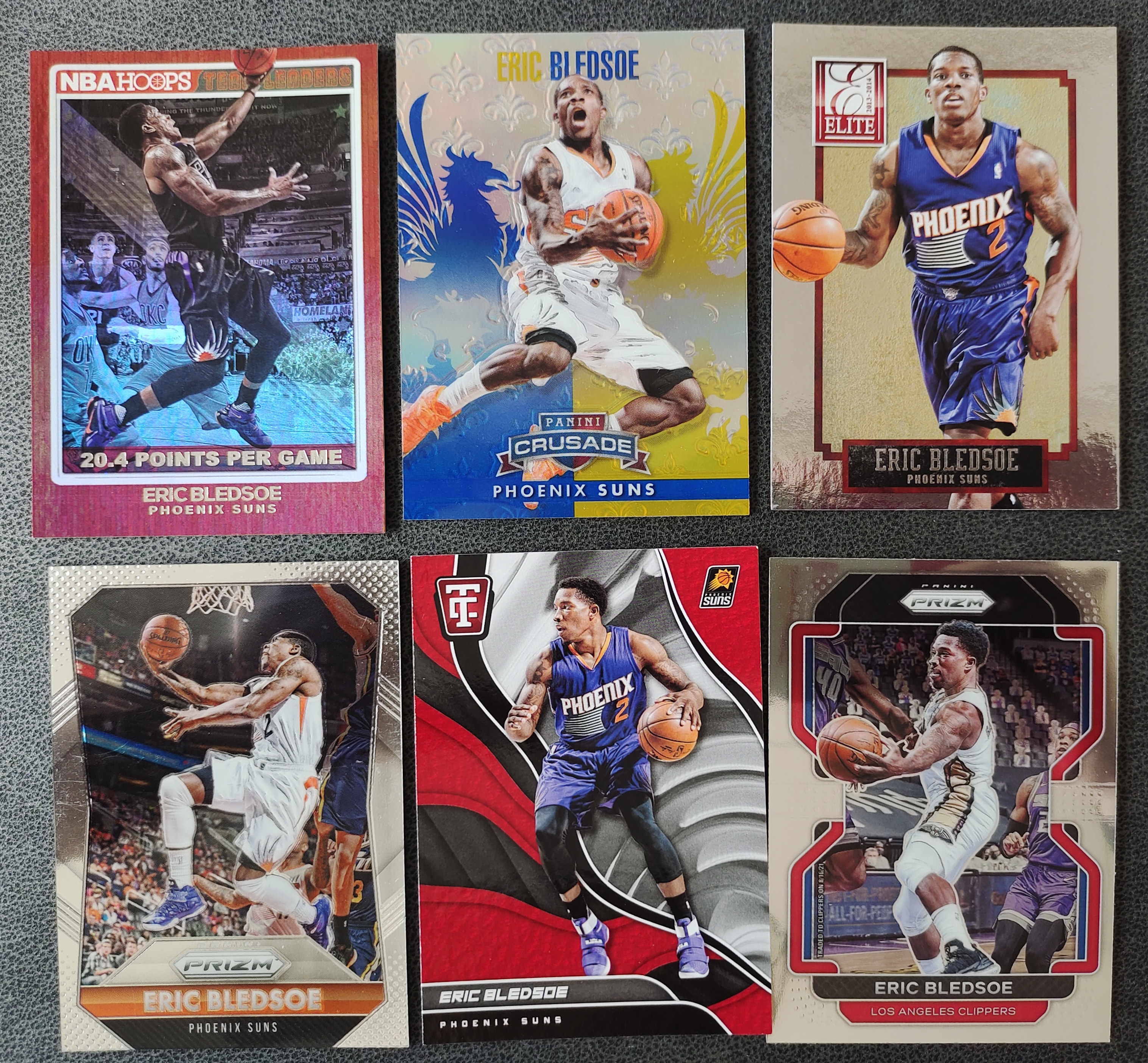 太阳队 埃里克 布莱索 Eric Bledsoe 十字军 hoops等系列 六张打包