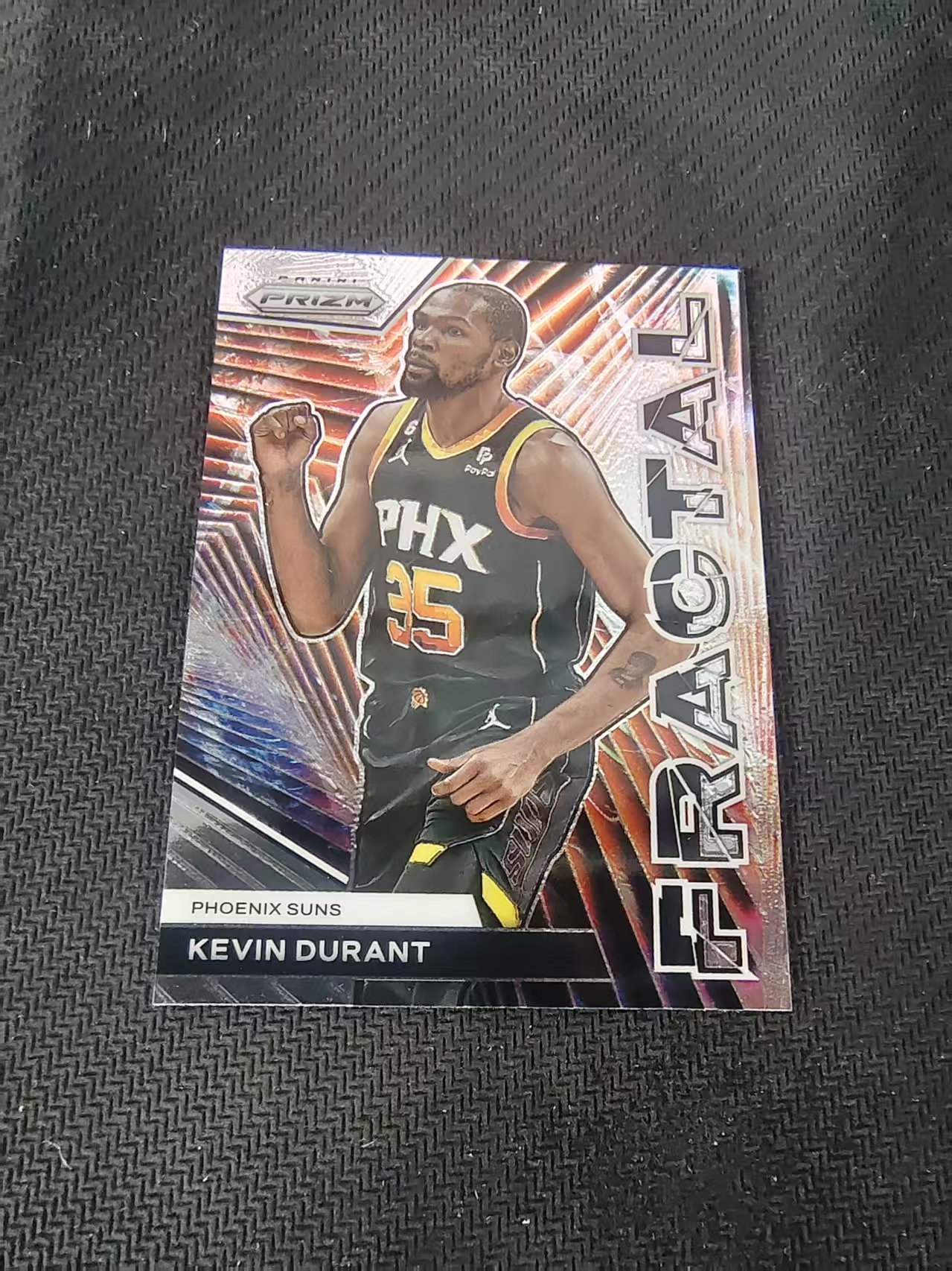 【可合并,不累计】2023-24 Panini Prizm Kevin Durant PZ 凯文 杜兰特 FRACTAL 特卡 PZ 划痕 边角微瑕 介意勿拍 #9