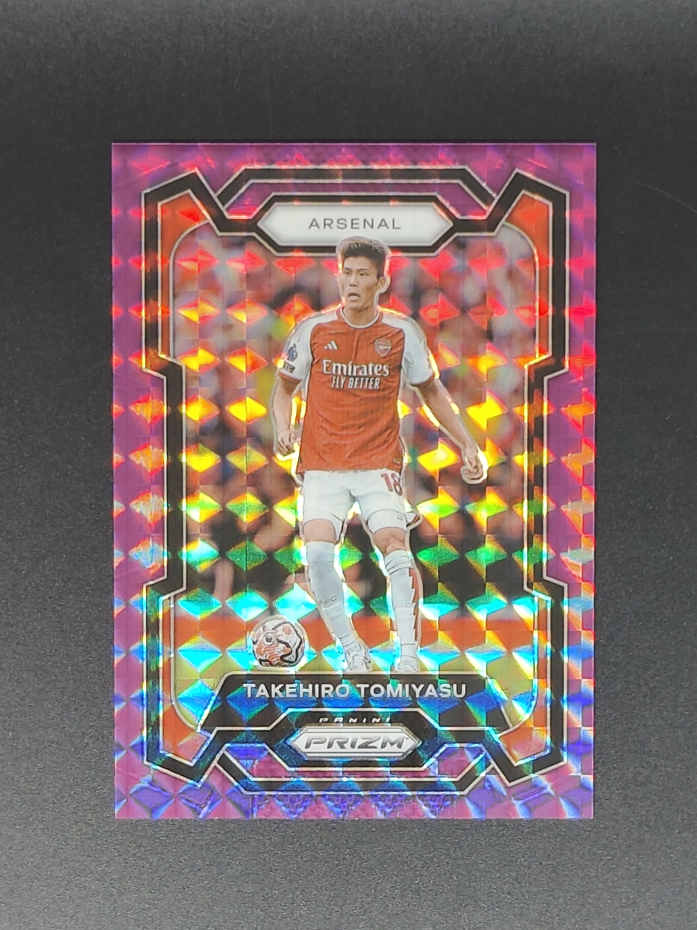 2023-24 Panini Prizm Premier League Takehiro Tomiyasu 富安健洋英超