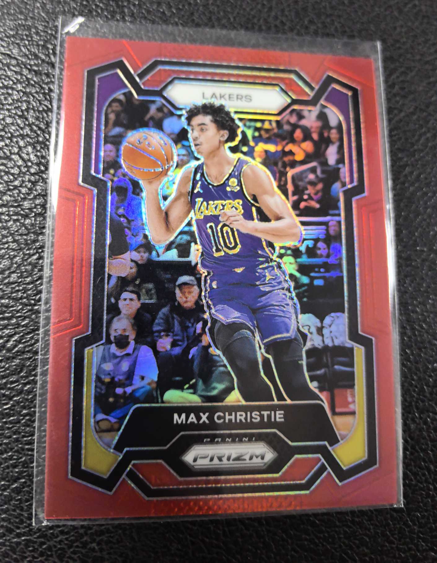 2024-25 克里斯蒂 299编 湖人 红折 prizm 10-7