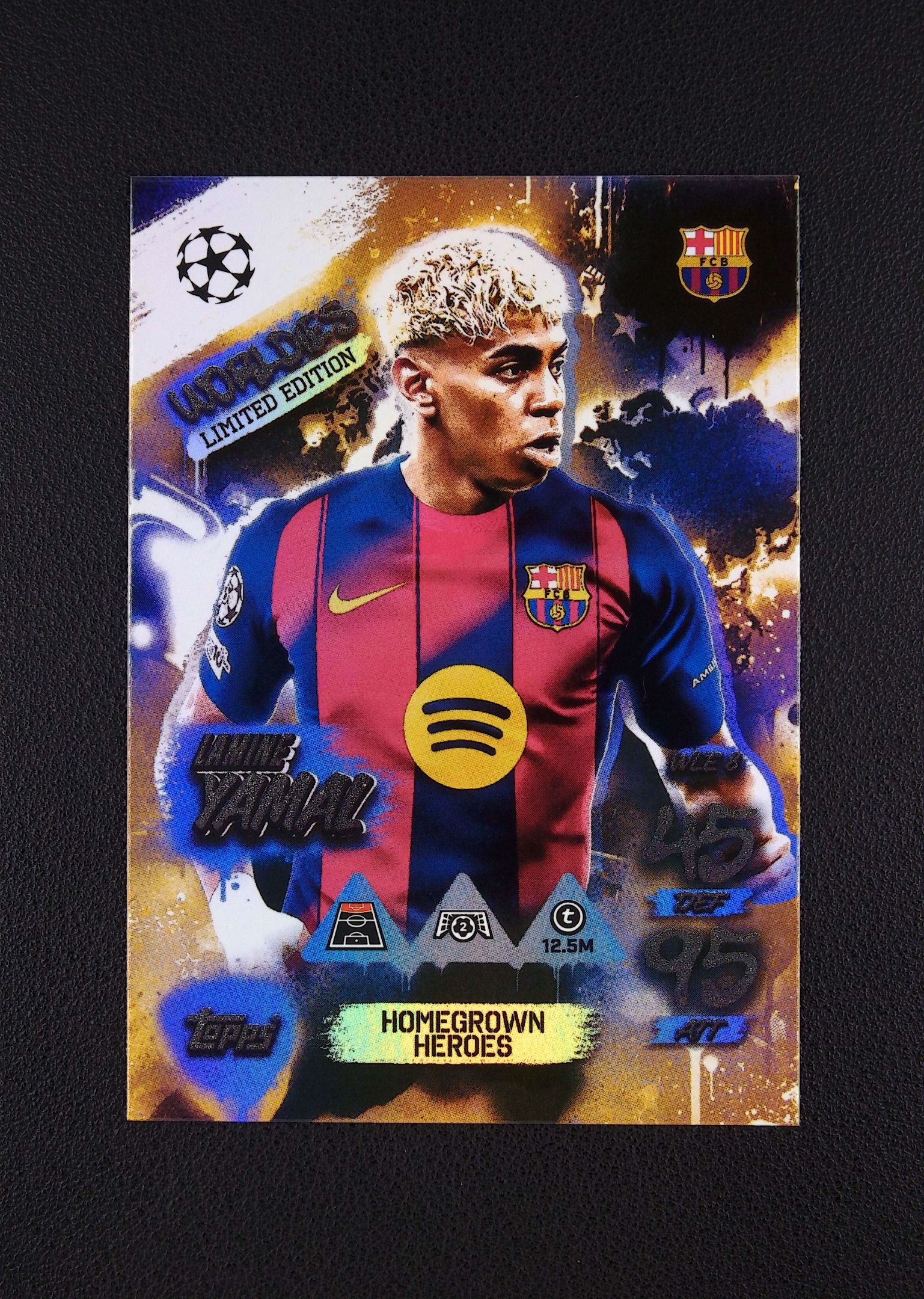 2025 Topps Match Attax Lamine Yamal 多米拍卖 (Simon哥)欧冠 巴塞罗那 拉明 亚马尔 小铁盒 世界 ...