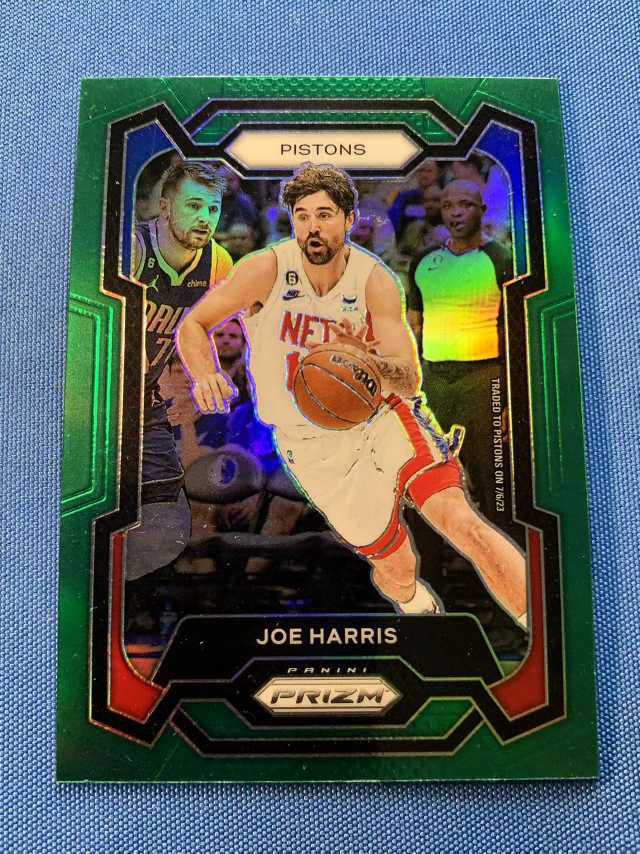 （六号代拍）2023-24 Panini Prizm Joe Harris pz系列 活塞 乔 哈里斯 绿折 独占 介意勿拍 顺丰