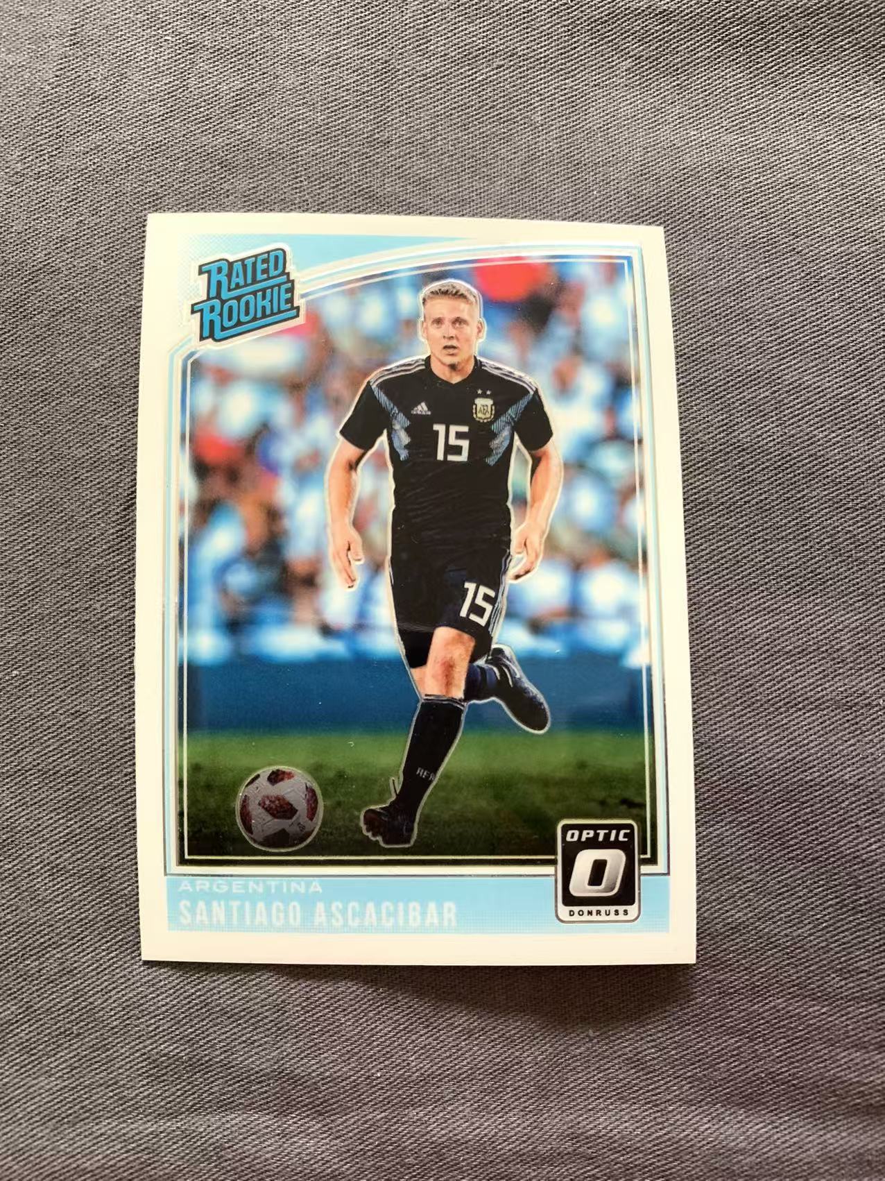 2018-19 Panini Donruss Santiago Ascacibar RC 帕尼尼 杜蕾斯 阿根廷 新秀 阿斯卡西瓦尔 应卡 戴戴