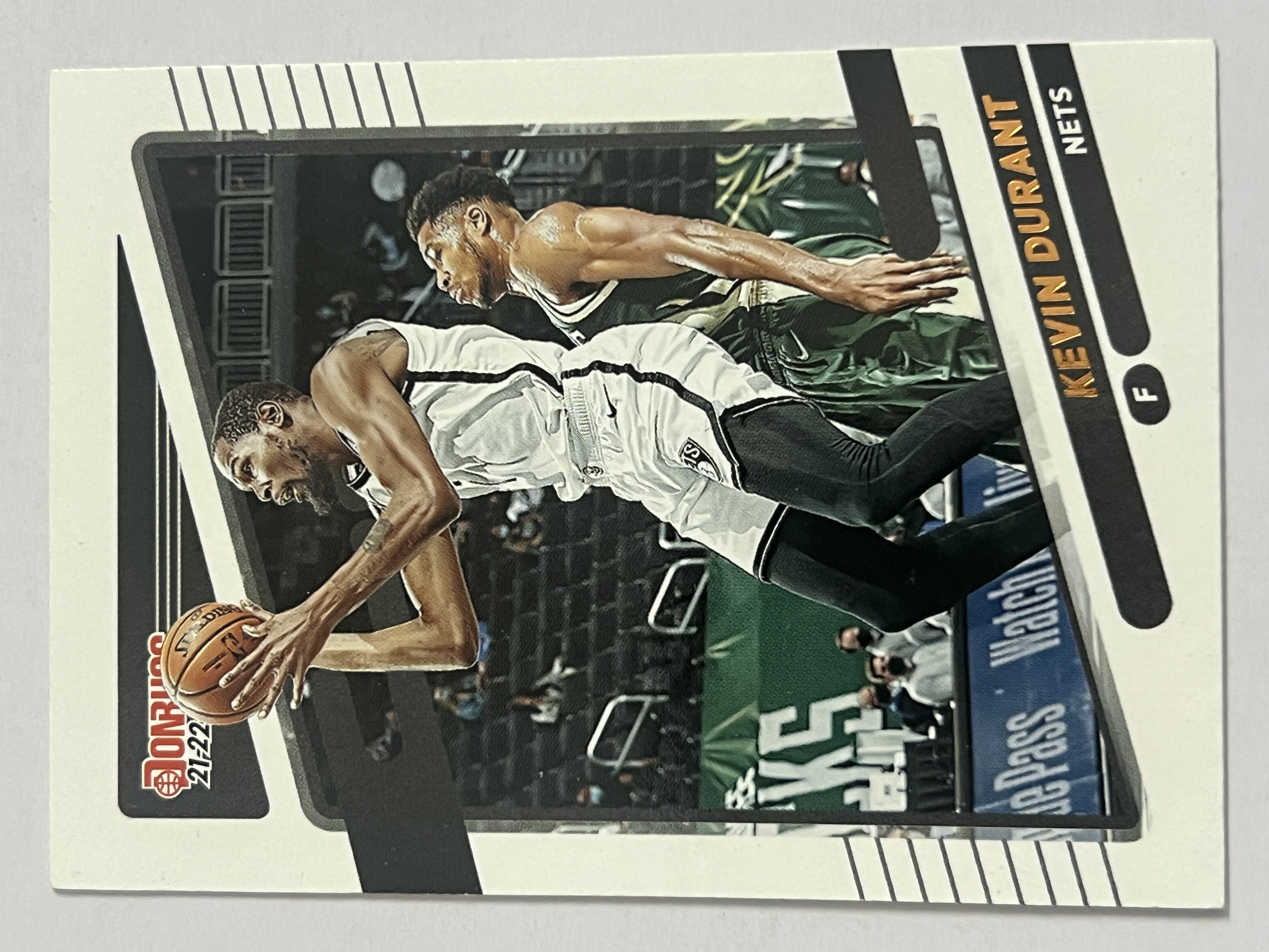 2021-22 Panini Donruss Kevin Durant 凯文 杜兰特 死神 KD 篮网队 热门球星 收藏必备 实卡精美 #8