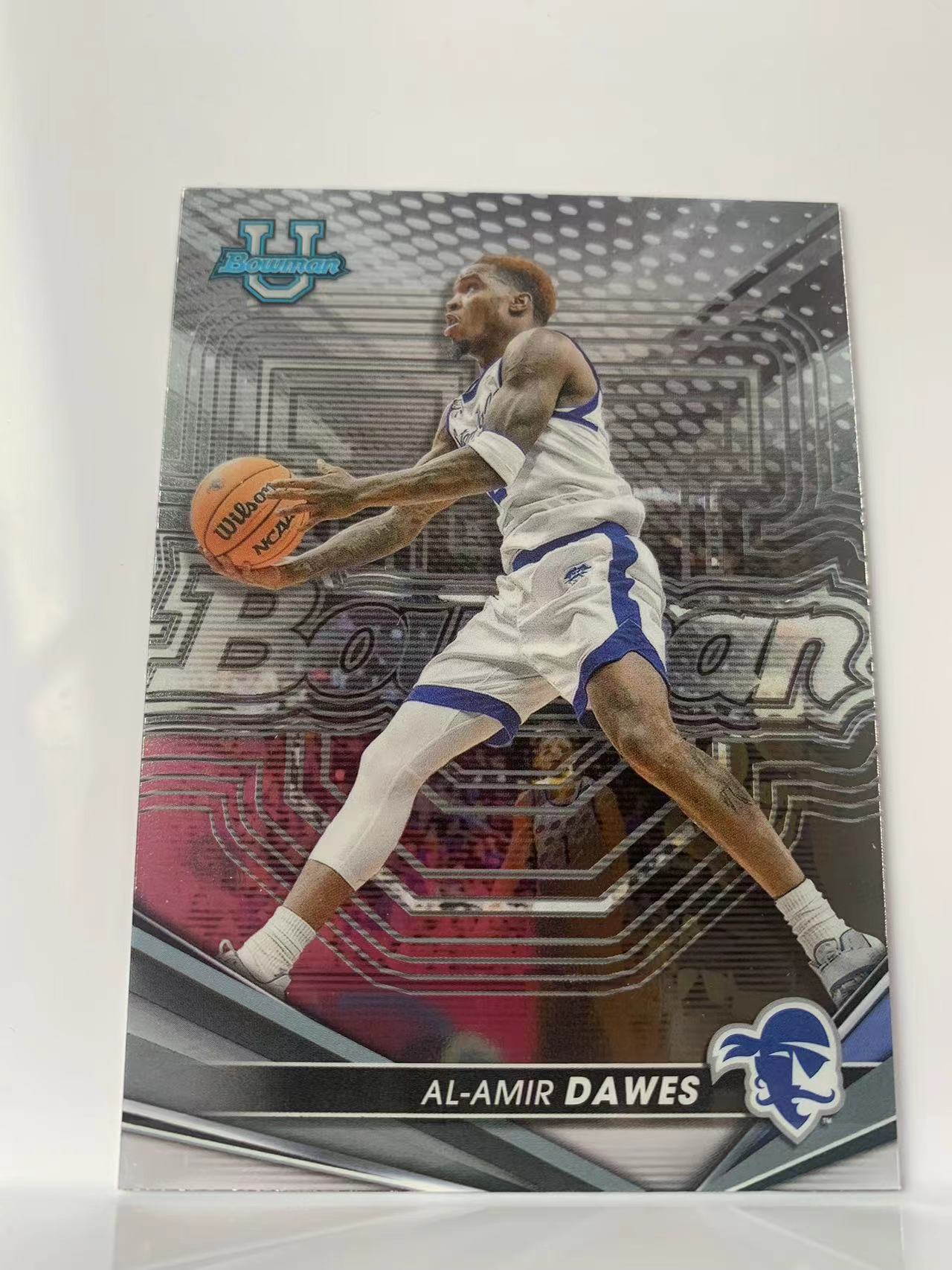 2023 Topps Bowman's Best al amir dawes 篮球   西顿大学 艾尔 阿米尔 道斯 大学 Base 卡品如图 E003A