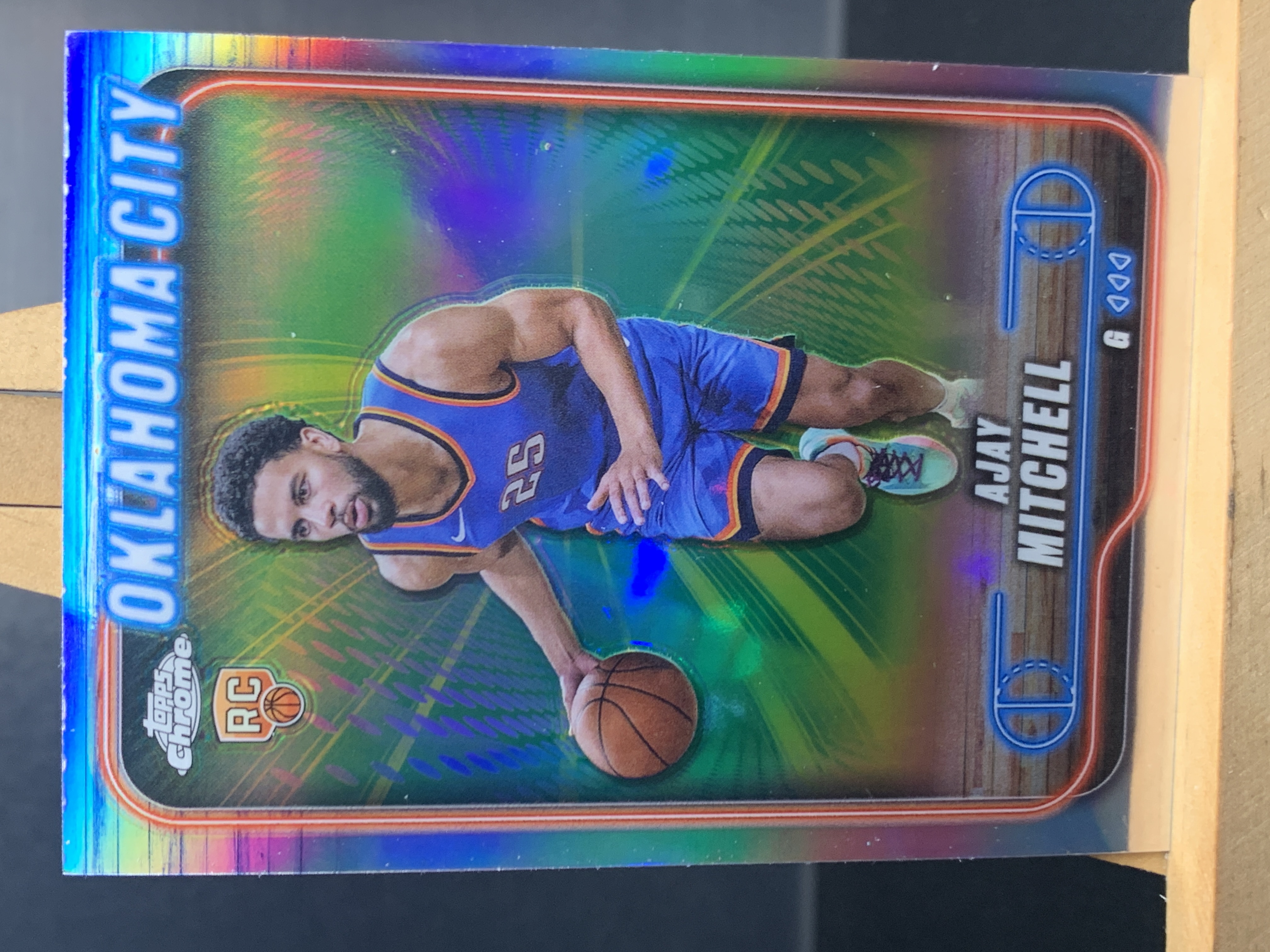 (K2) 2025 TOPPS 折射 新秀RC 阿杰伊 米切尔 近期大热球星 收藏必备 卡品如图 ! ! !